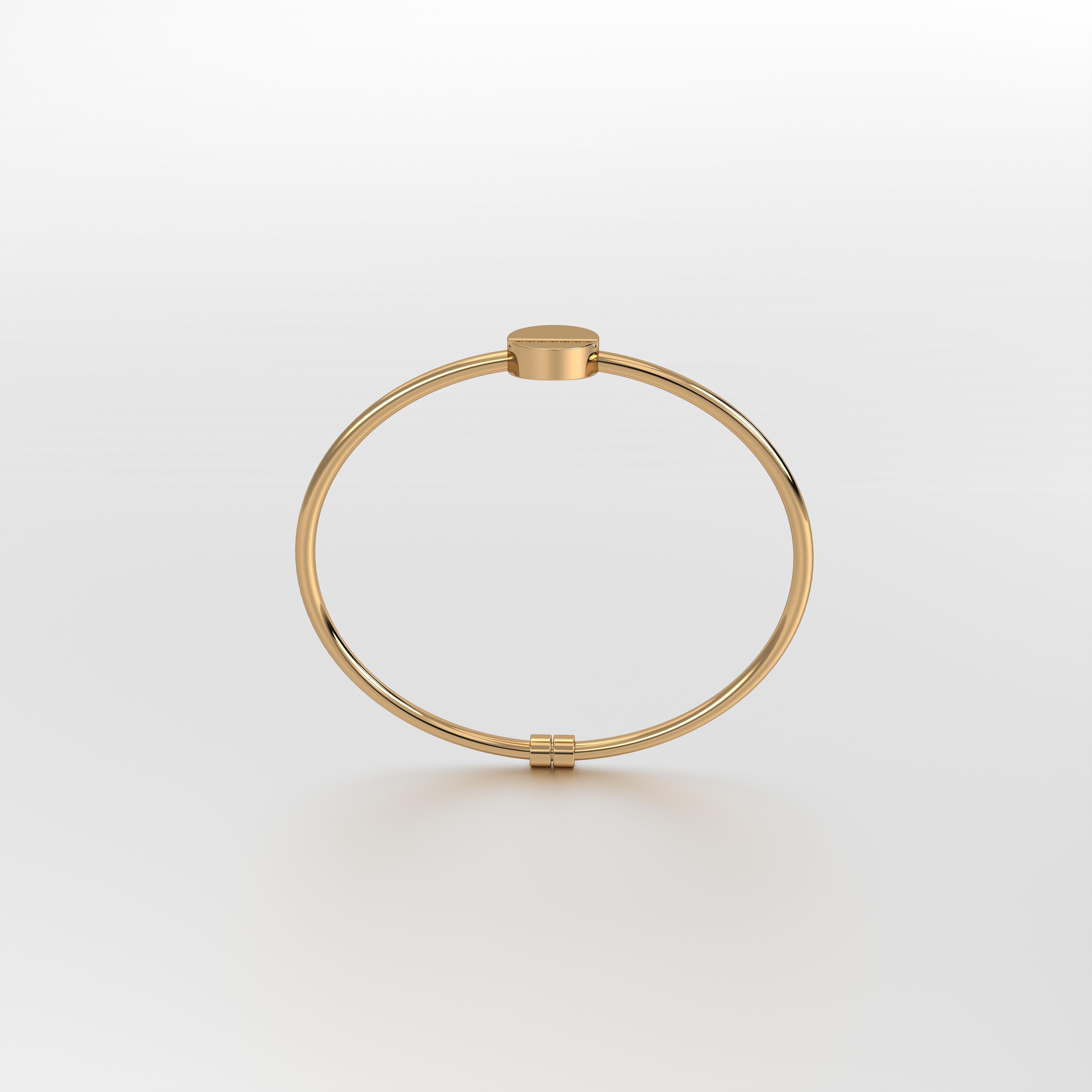 Aurm Oval - 'Set the bar' - Bracelet Medium