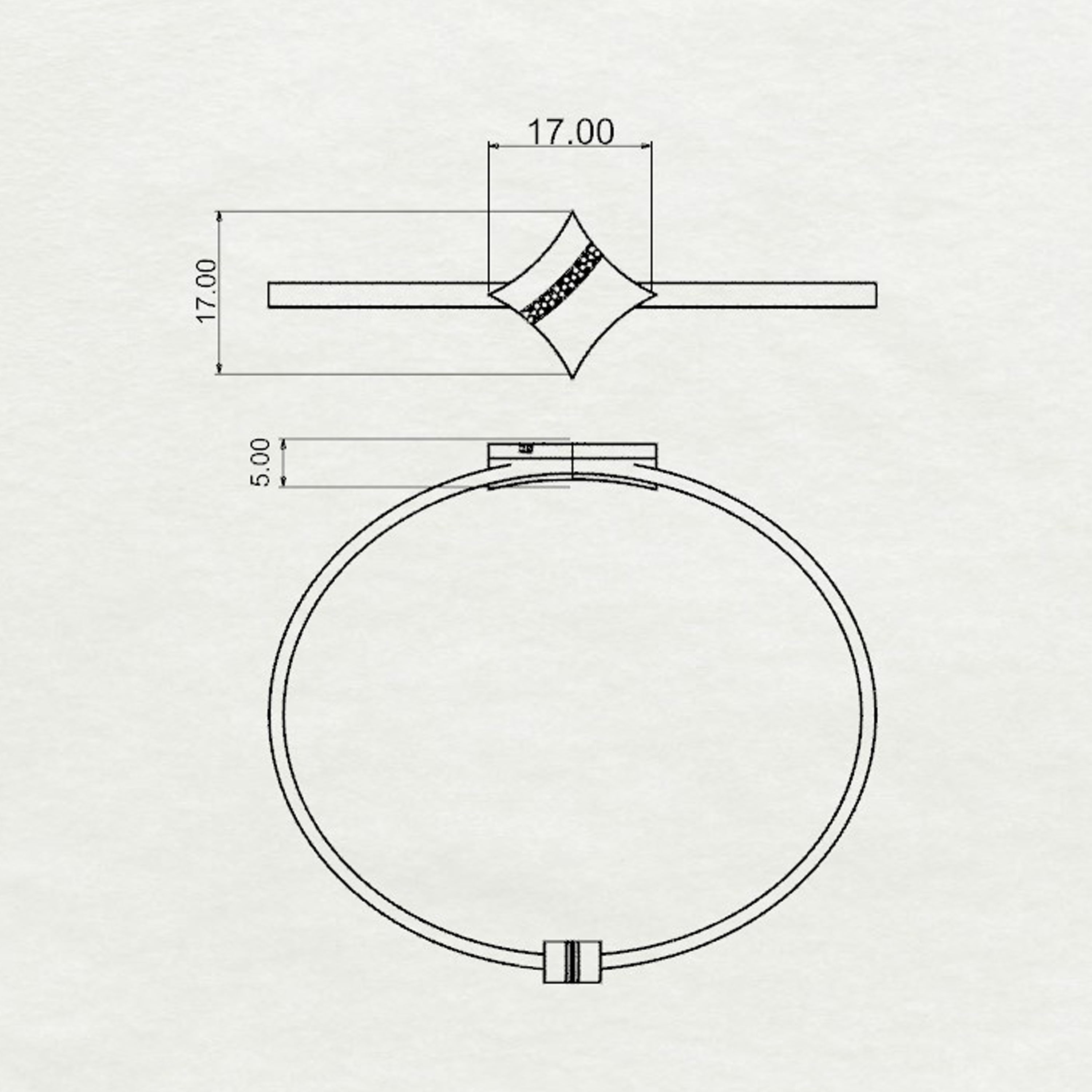 Aurm Kite - 'Set the bar' - Bracelet Medium