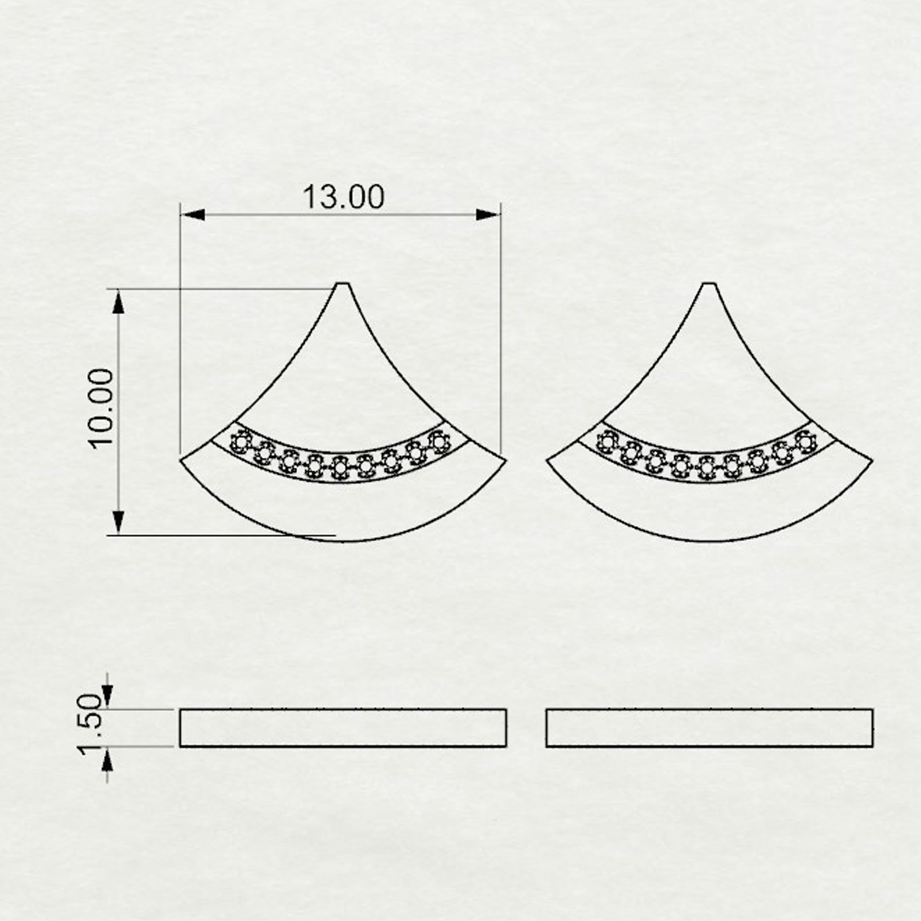 Aurm Pie - 'Set the bar' - Studs Small