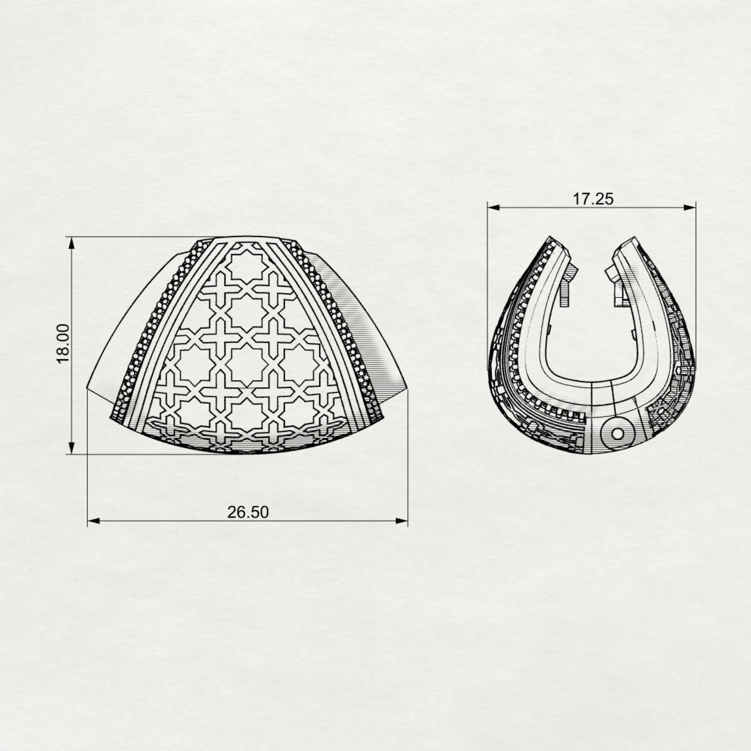 Aayshah Clutchbag Hoops Smaller