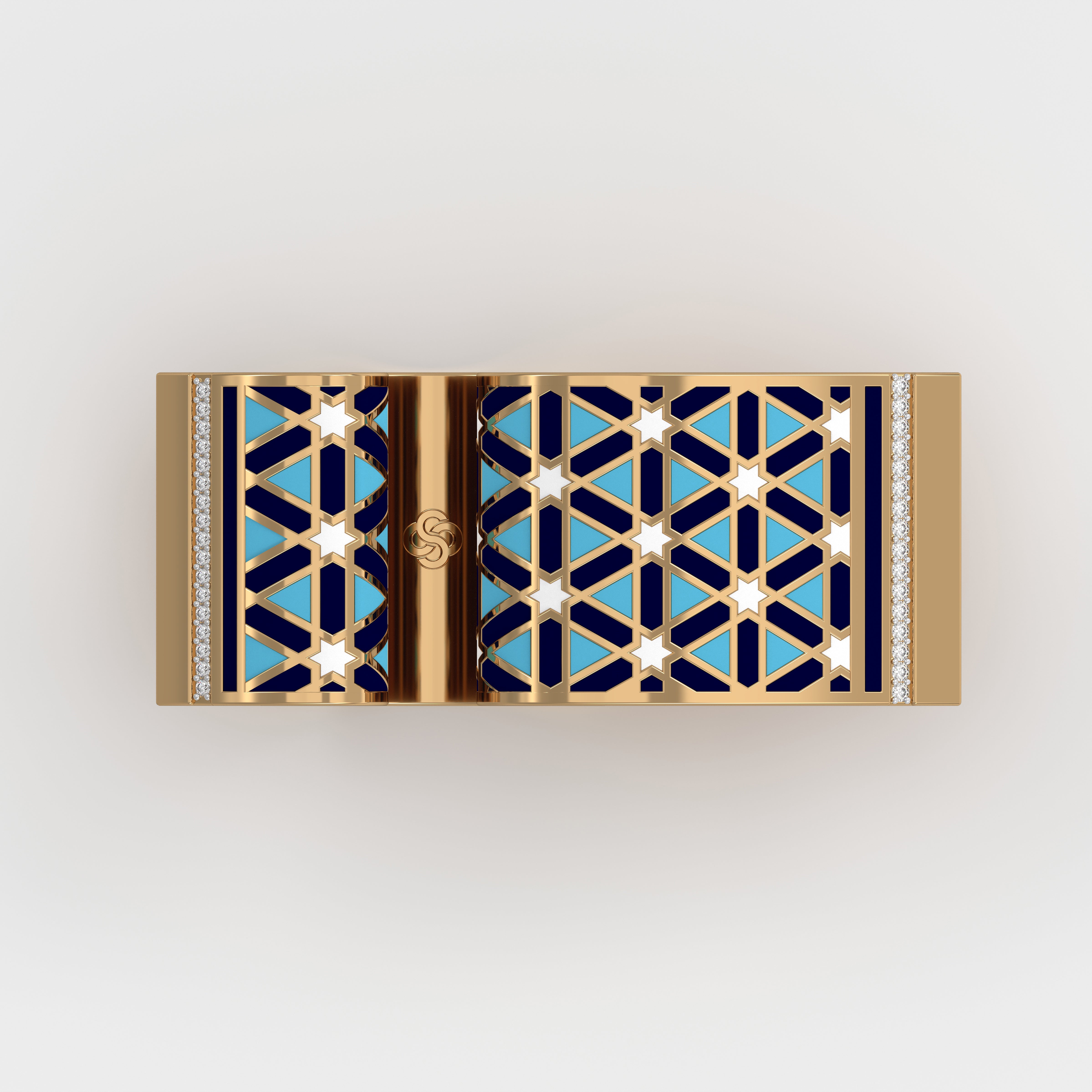 #Pattern & Color_Persian Girih Skyblue