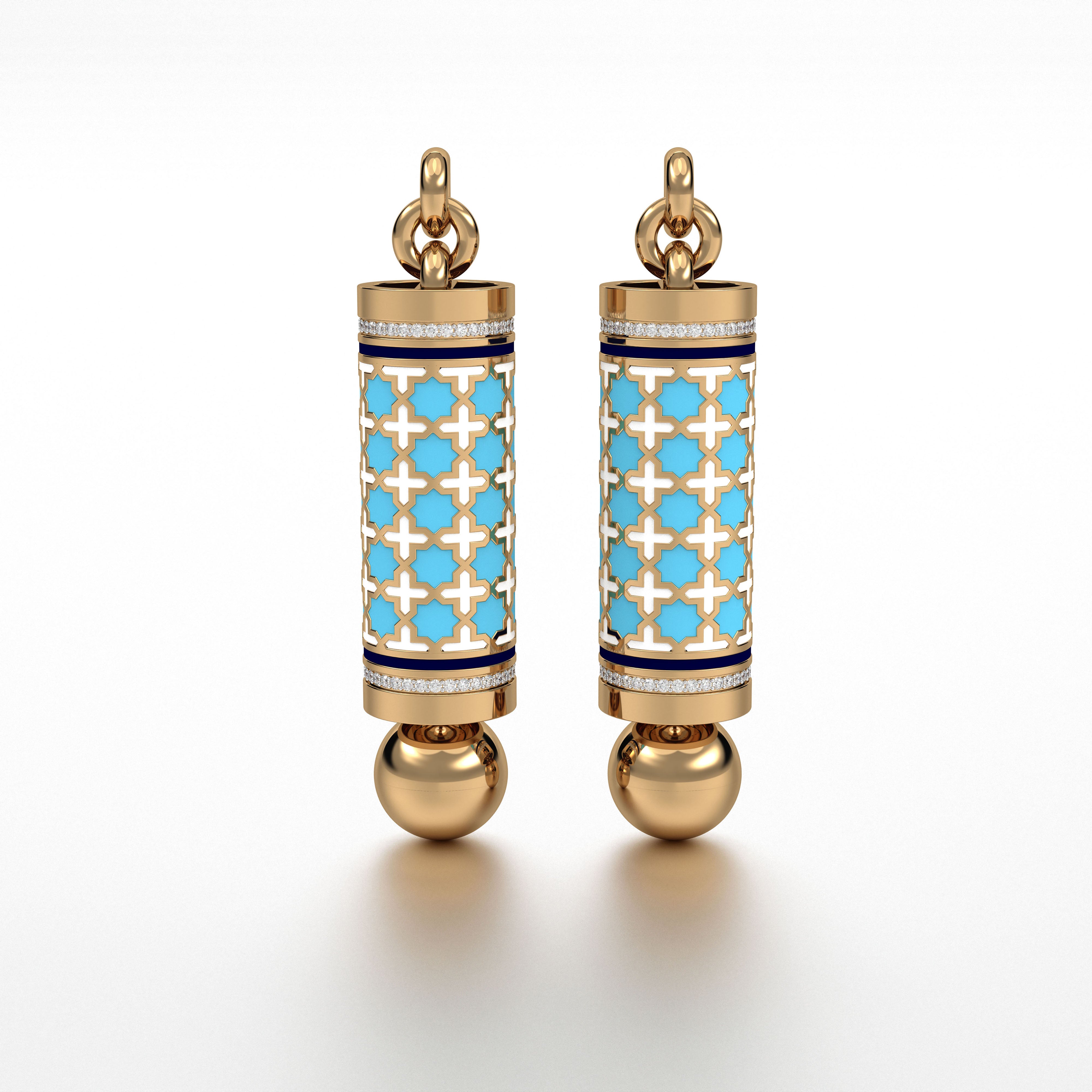 #Pattern & Color_moroccan zellij skyblue