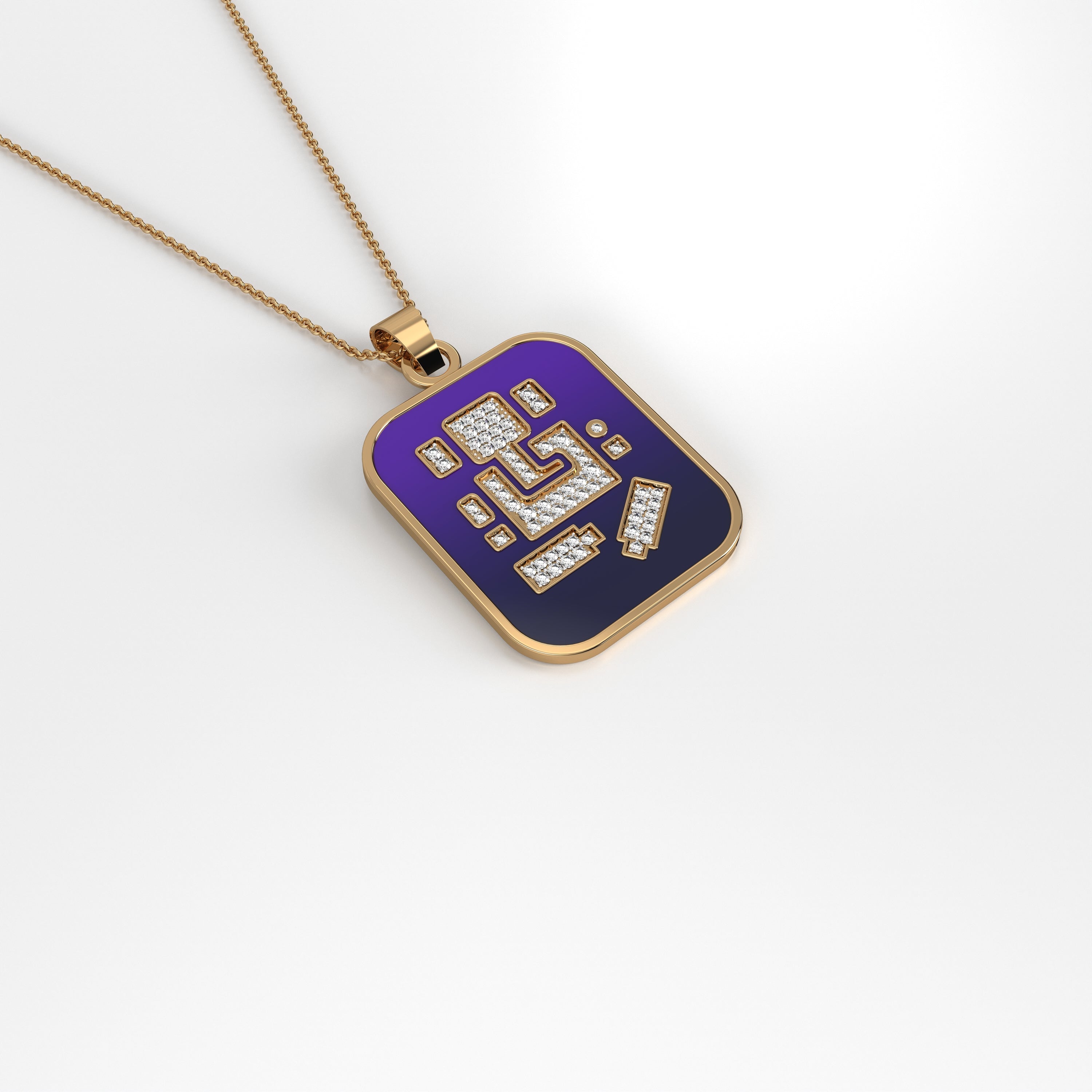 #Pattern & Color_Amethyst Violet Blue Ombré