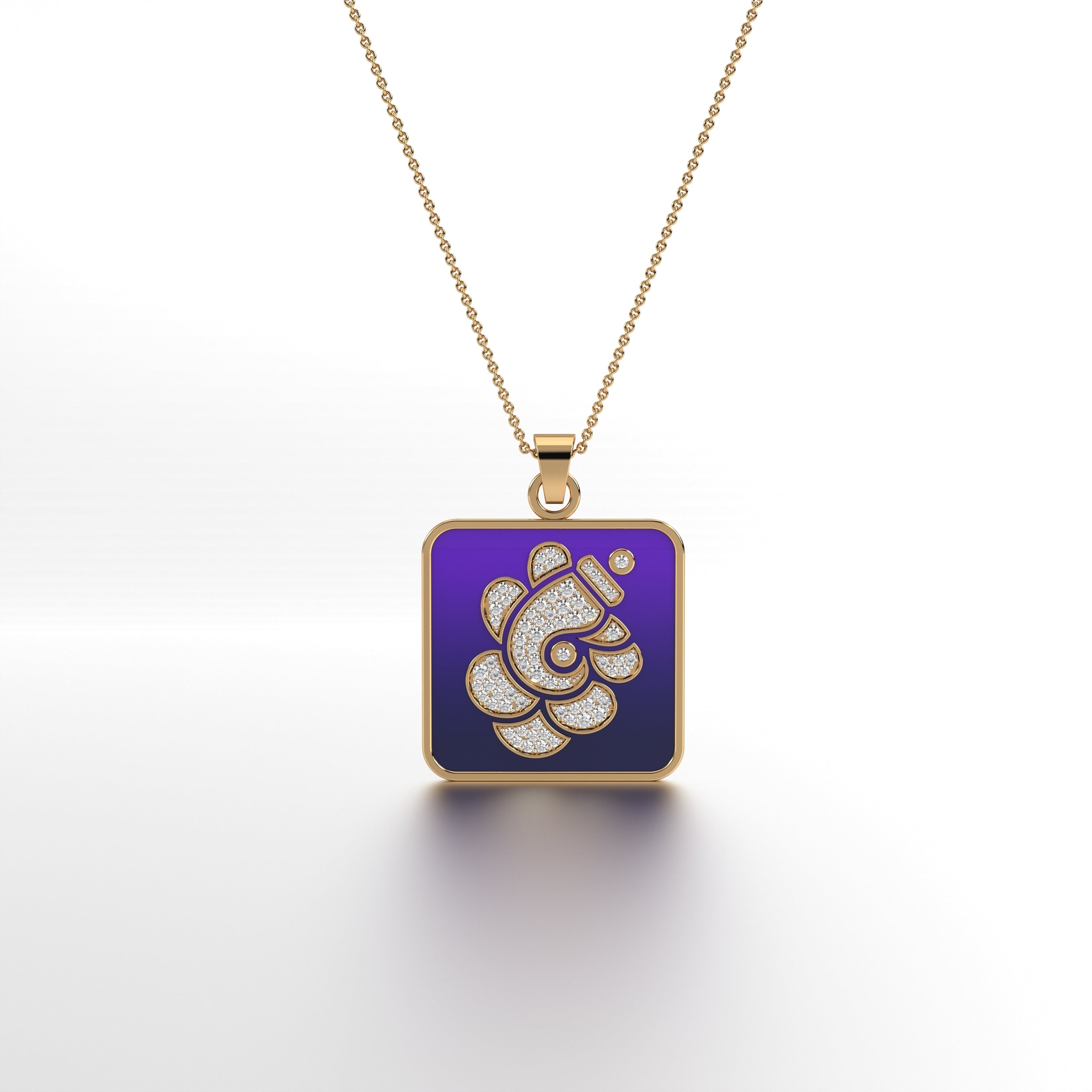 #Pattern & Color_Amethyst Violet Blue Ombré