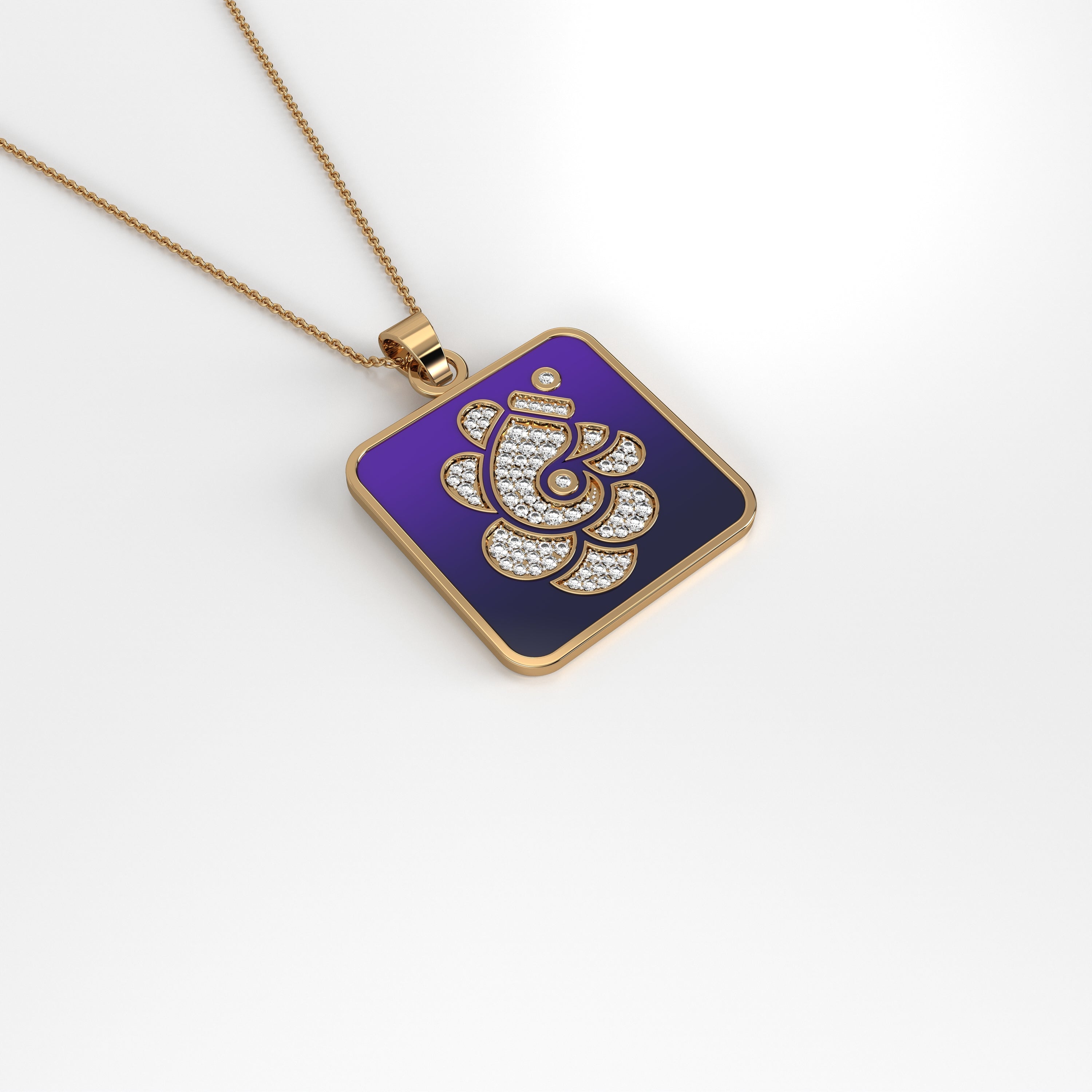 #Pattern & Color_Amethyst Violet Blue Ombré