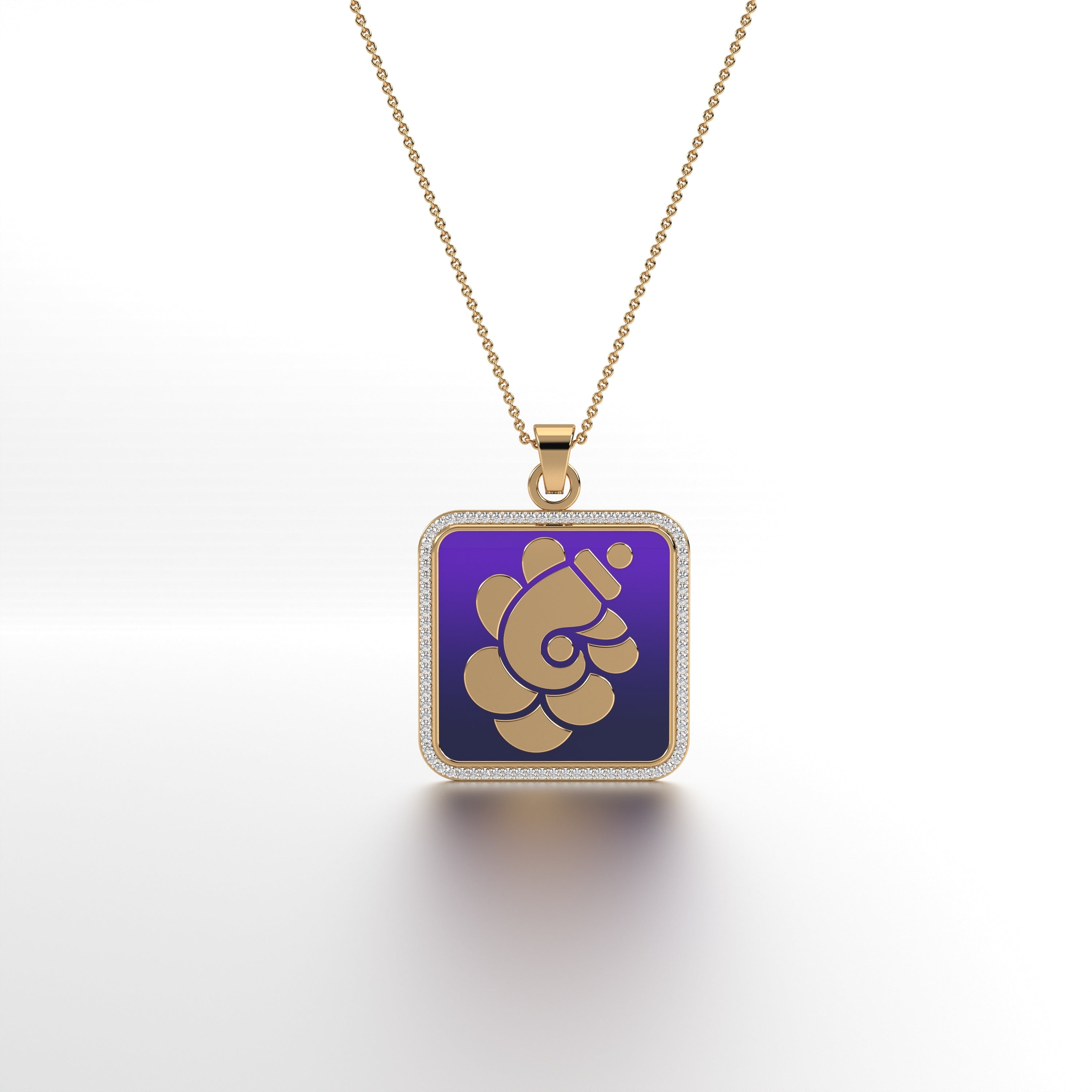 #Pattern & Color_Amethyst Violet Blue Ombré