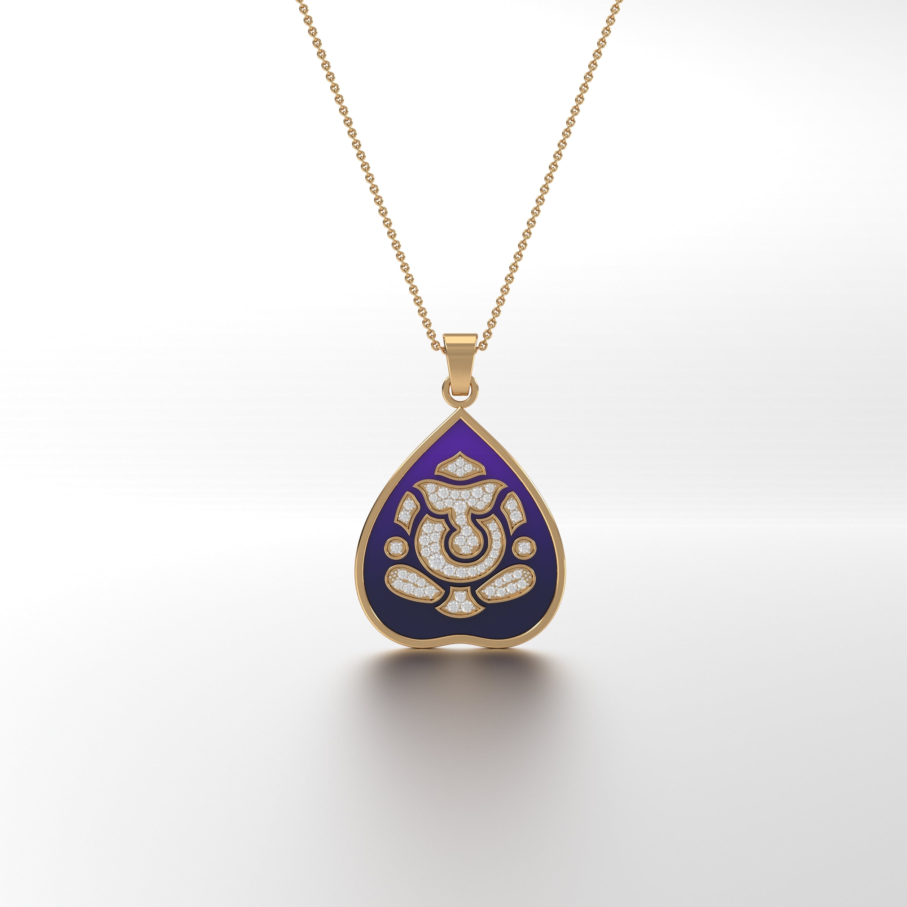 #Pattern & Color_Amethyst Violet Blue Ombré