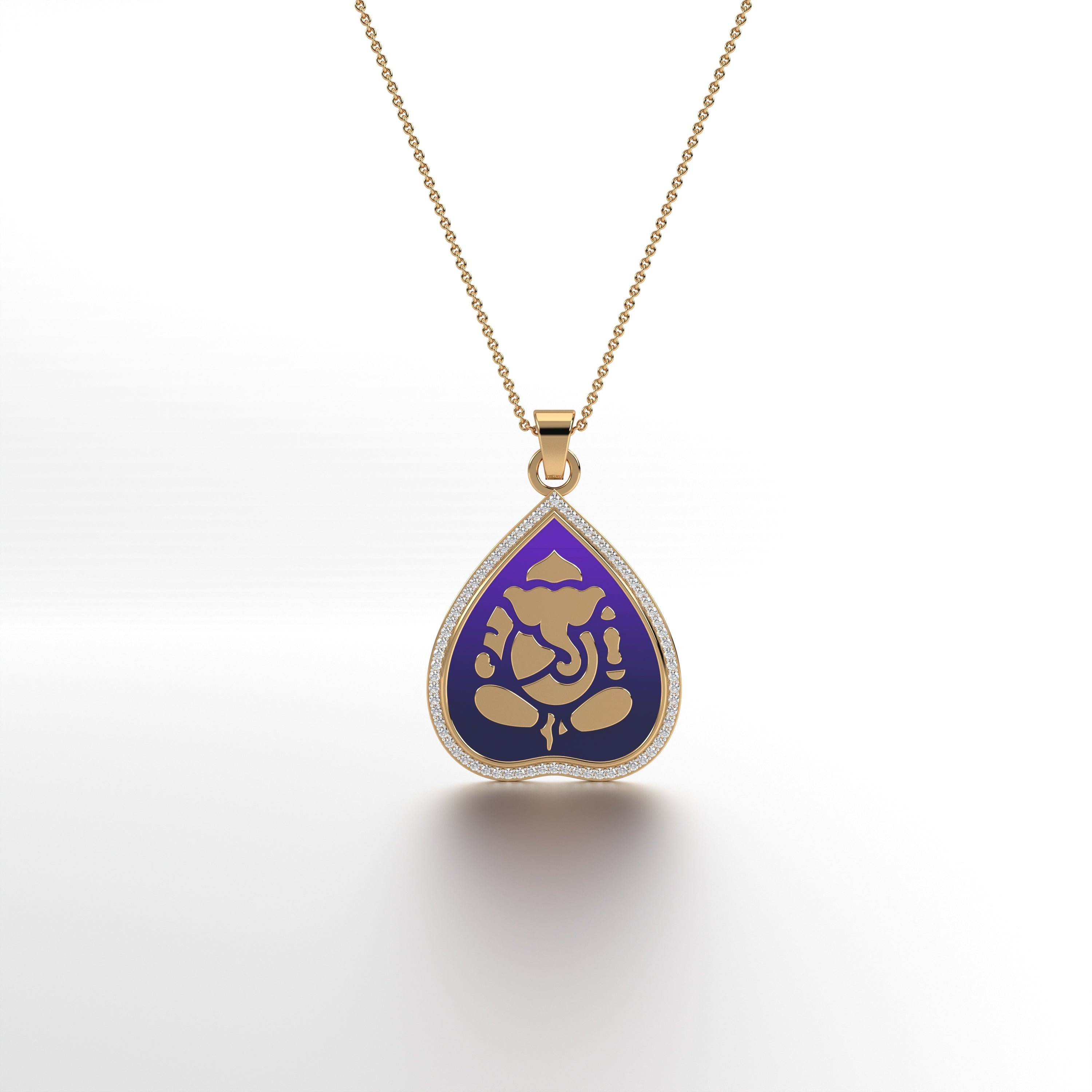 #Pattern & Color_Amethyst Violet Blue Ombré