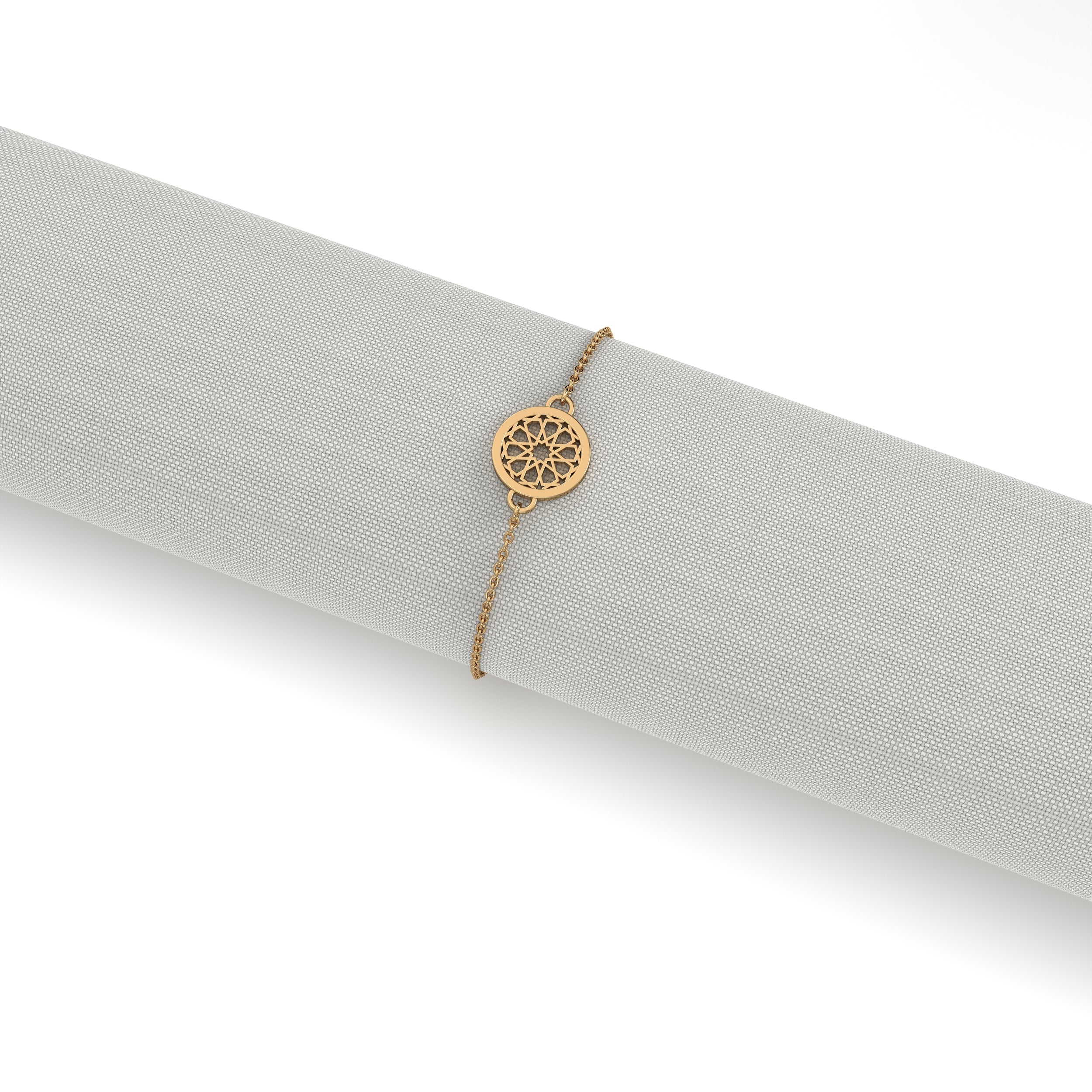 #Pattern & Color_Arabesque Rosette Gold