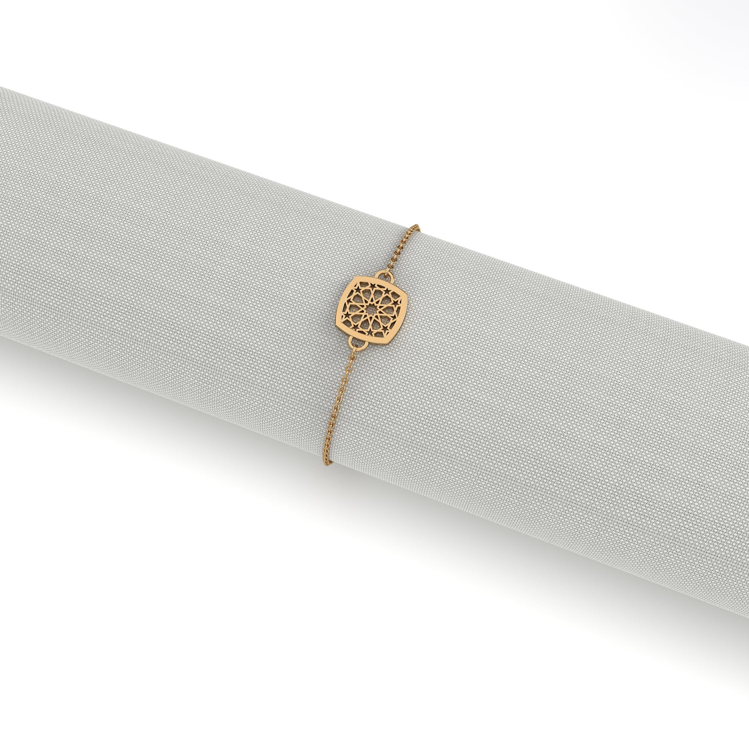 #Pattern & Color_Arabesque Rosette Gold