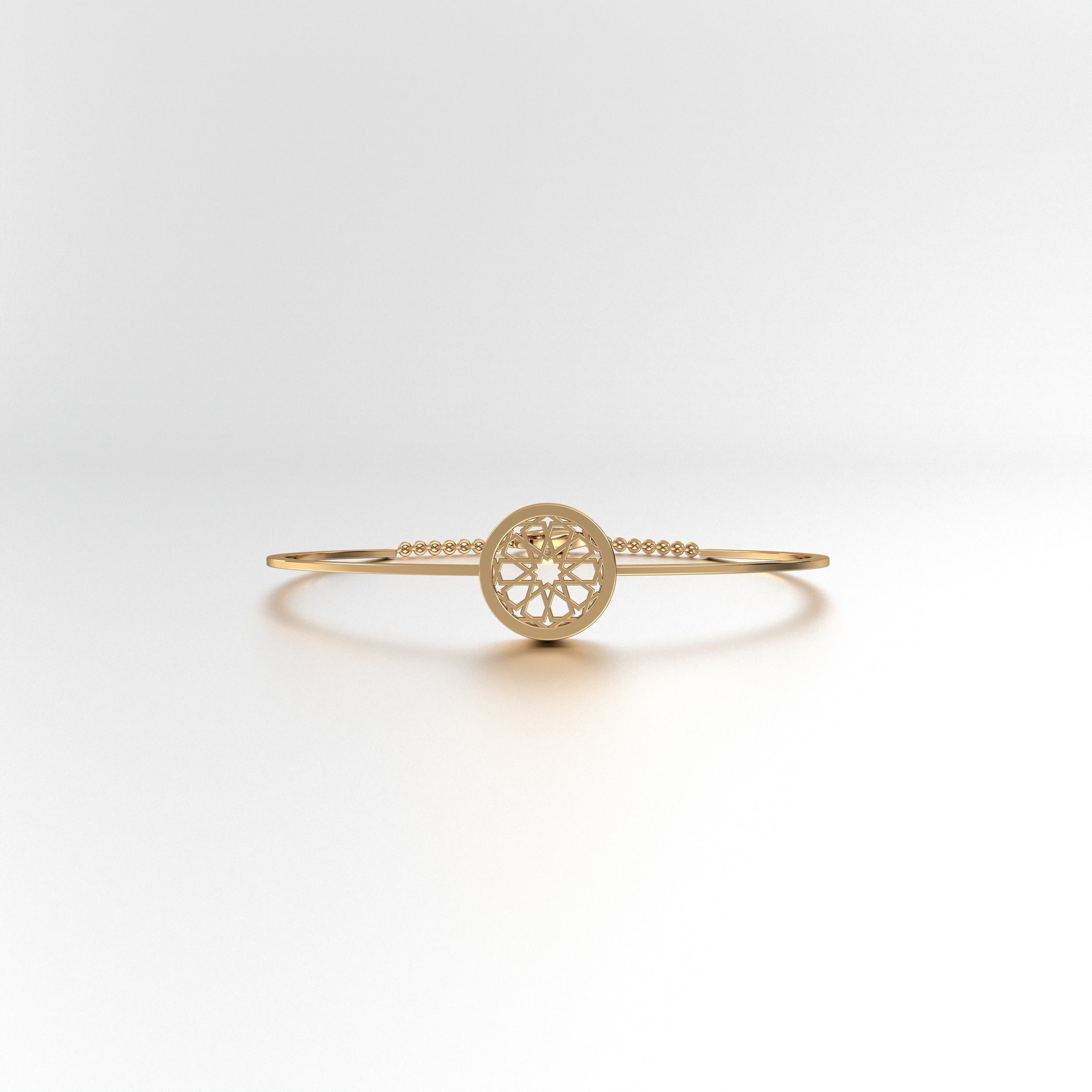 #Pattern & Color_Arabesque Rosette Gold