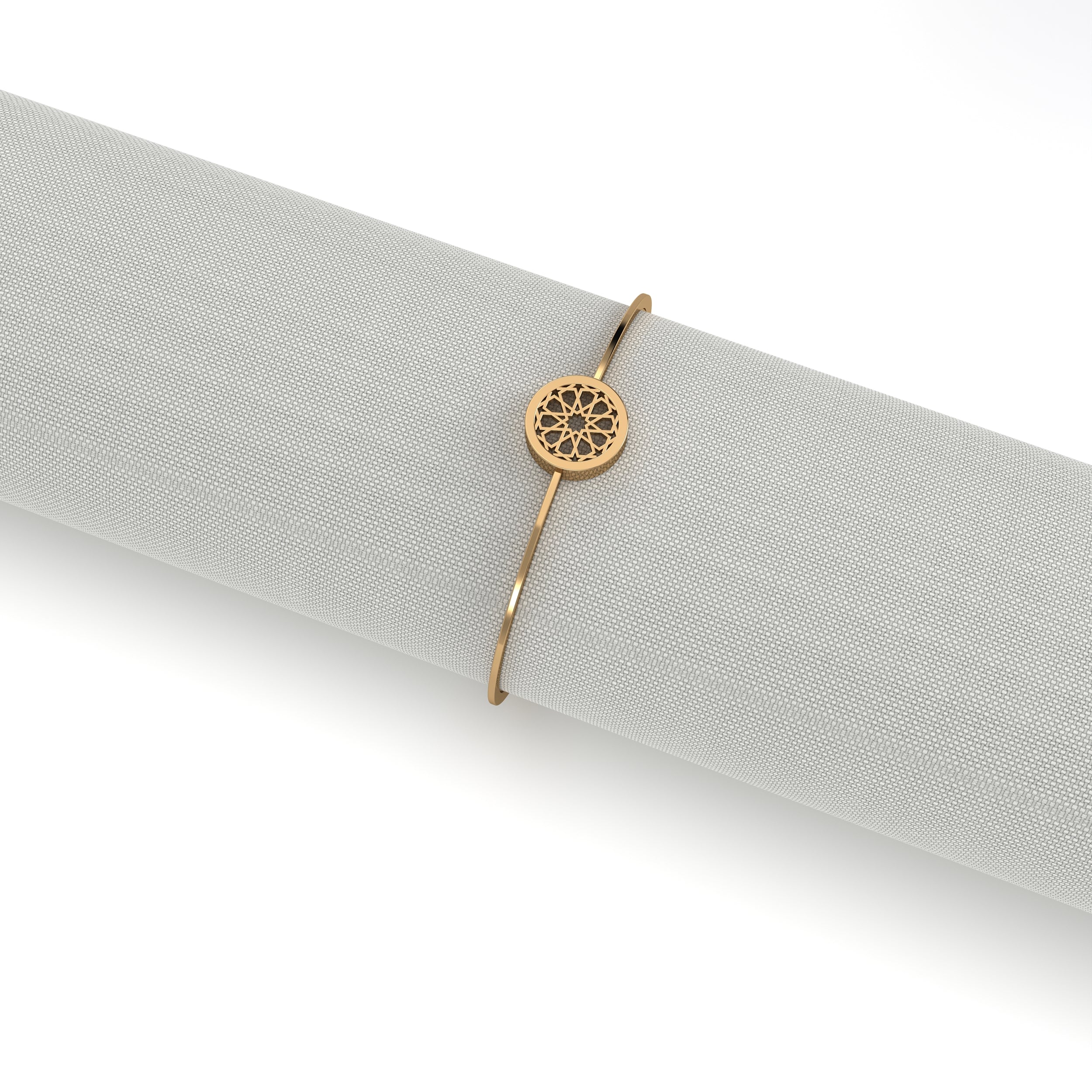 #Pattern & Color_Arabesque Rosette Gold