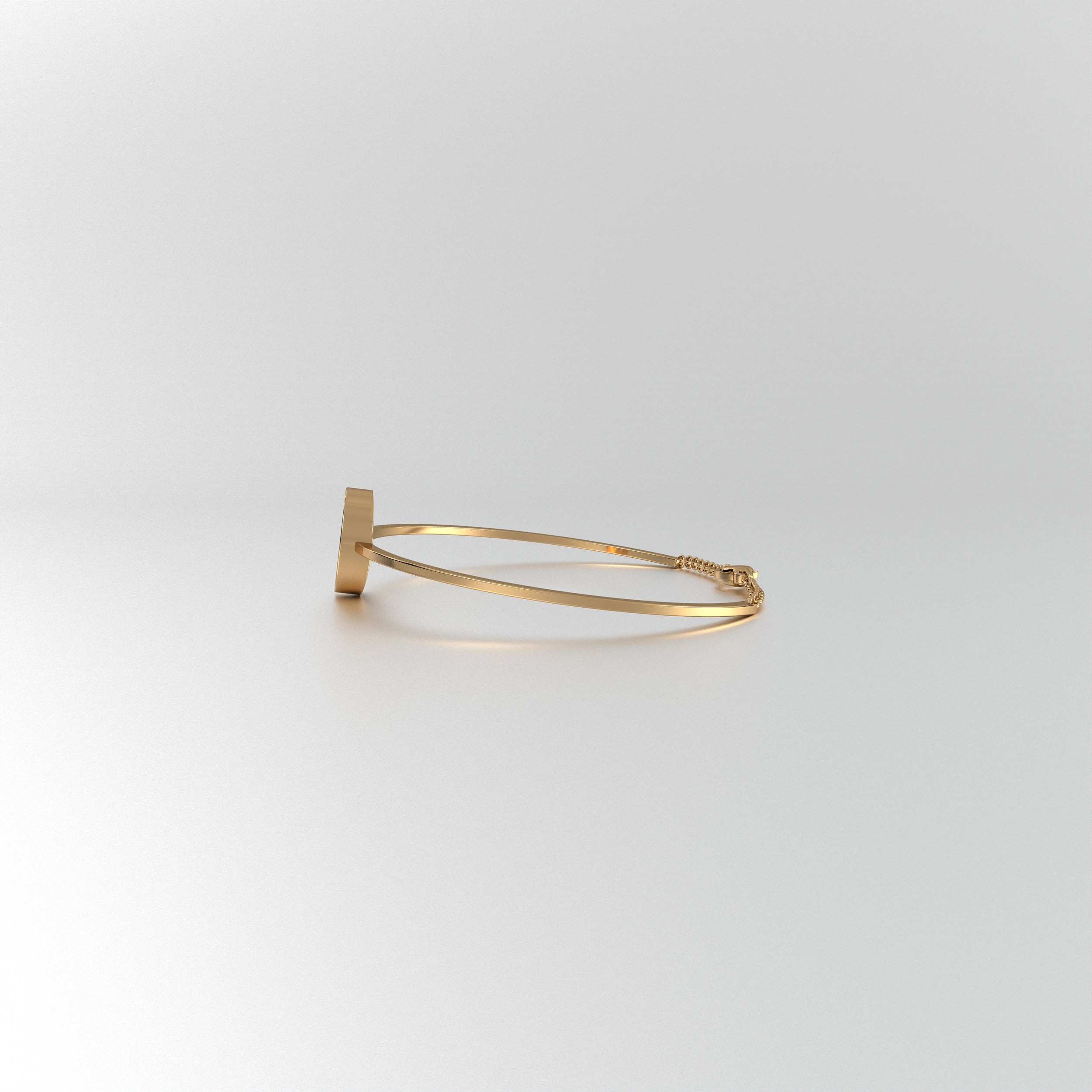 Abeer Cushion Filigree Coin Stiff Bracelets