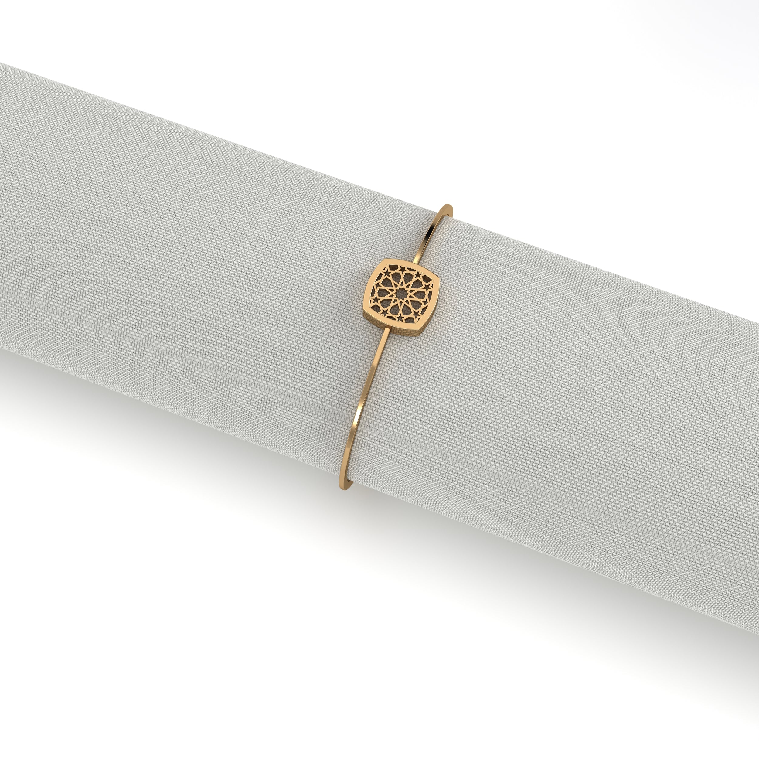 #Pattern & Color_Arabesque Rosette Gold