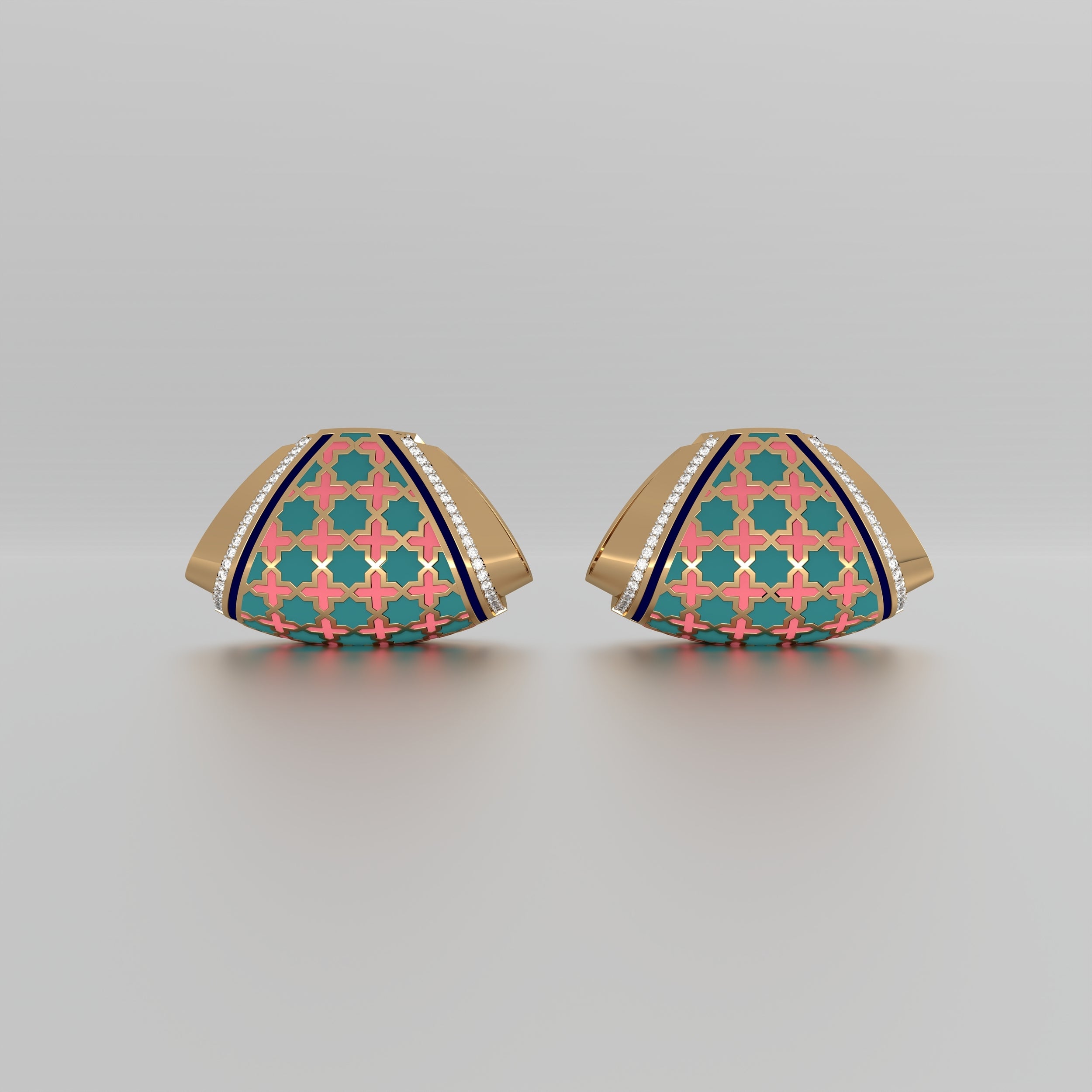 #Pattern & Color_Moroccan Zellij Pastel Turquoise