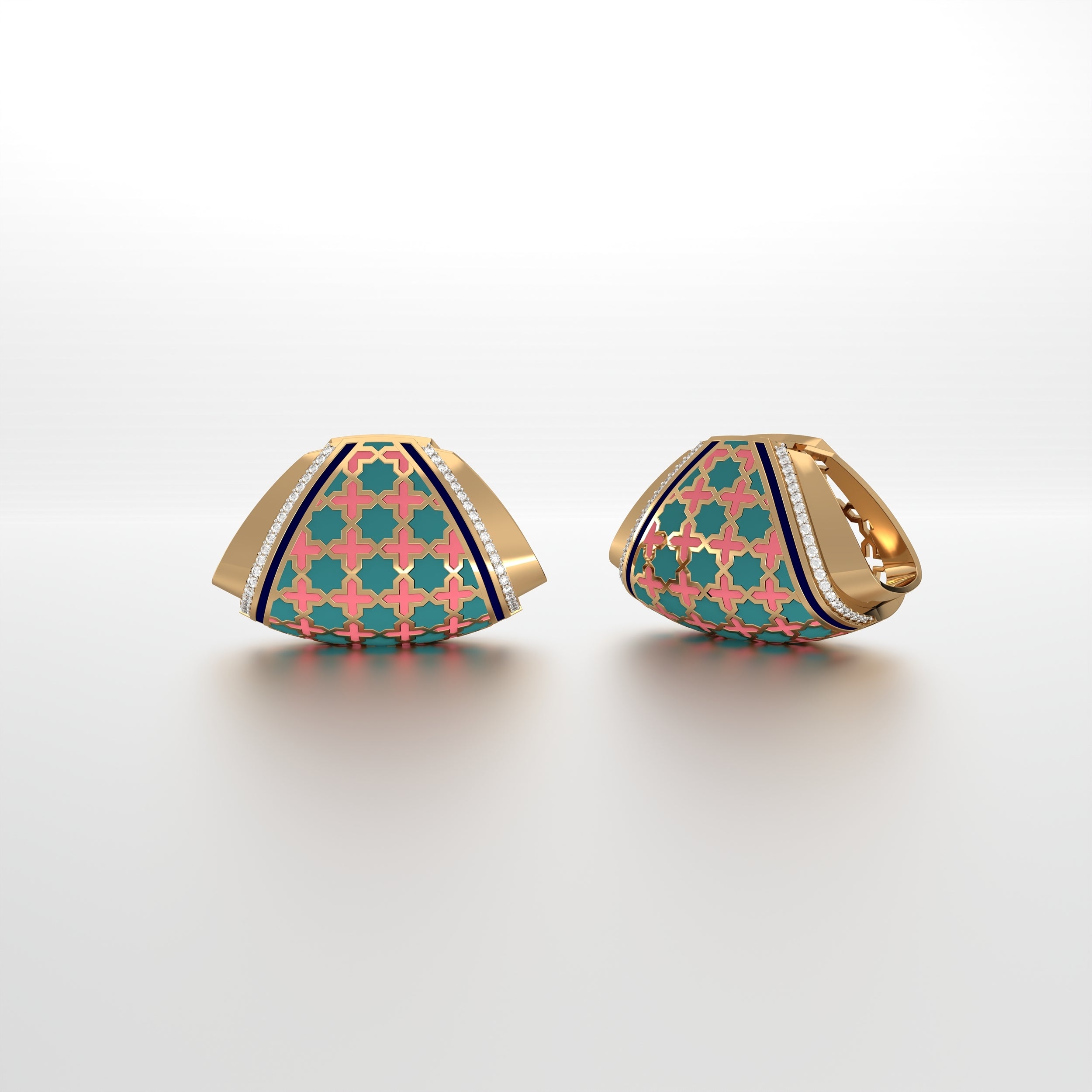 #Pattern & Color_Moroccan Zellij Pastel Turquoise