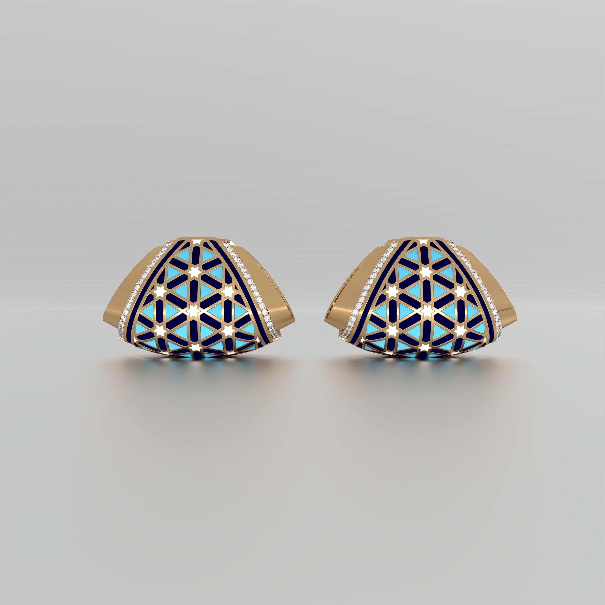 #Pattern & Color_Persian Girih Skyblue