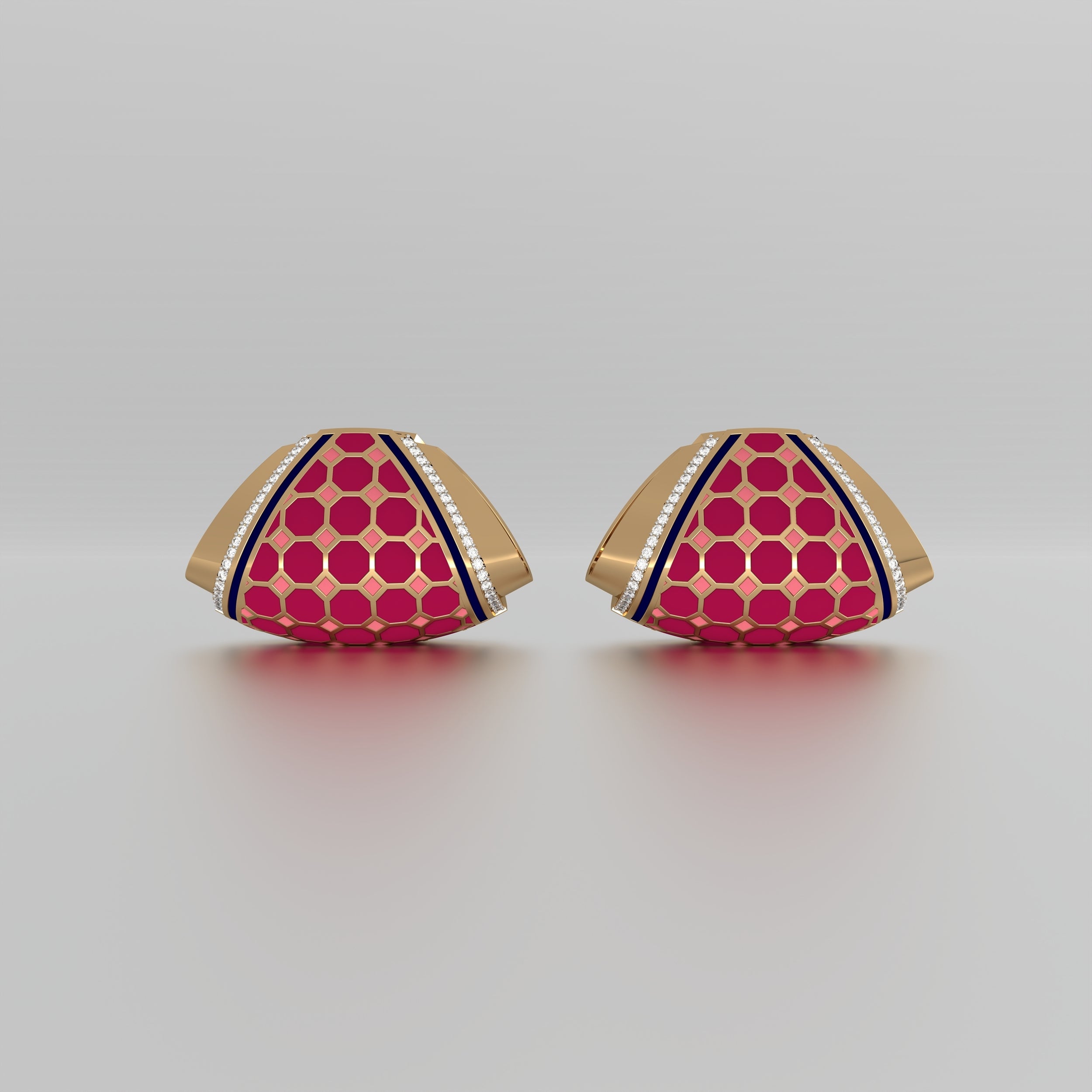 #Pattern & Color_Turkish Tessellation Cardinal Red