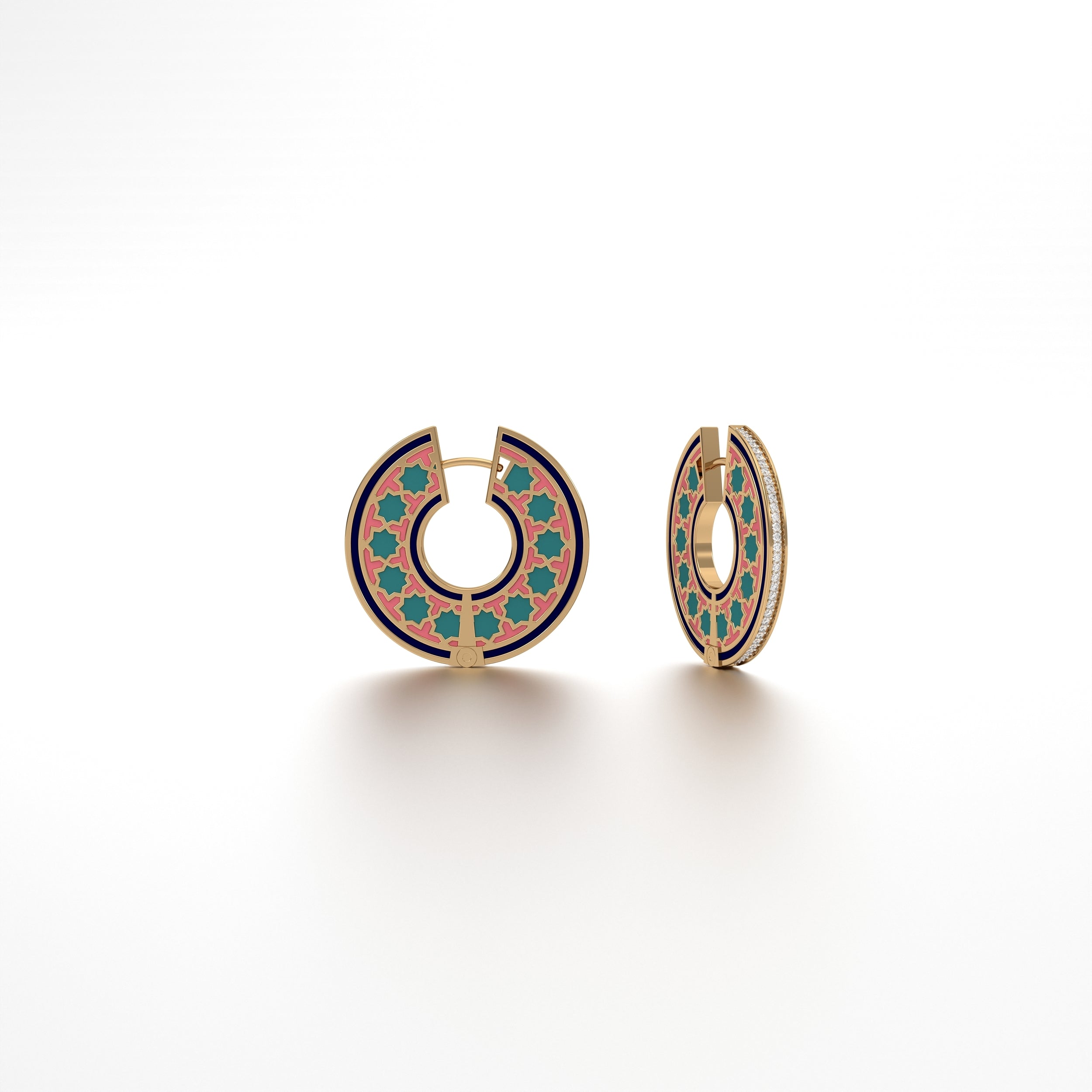 #Pattern & Color_Moroccan Zellij Pastel Turquoise