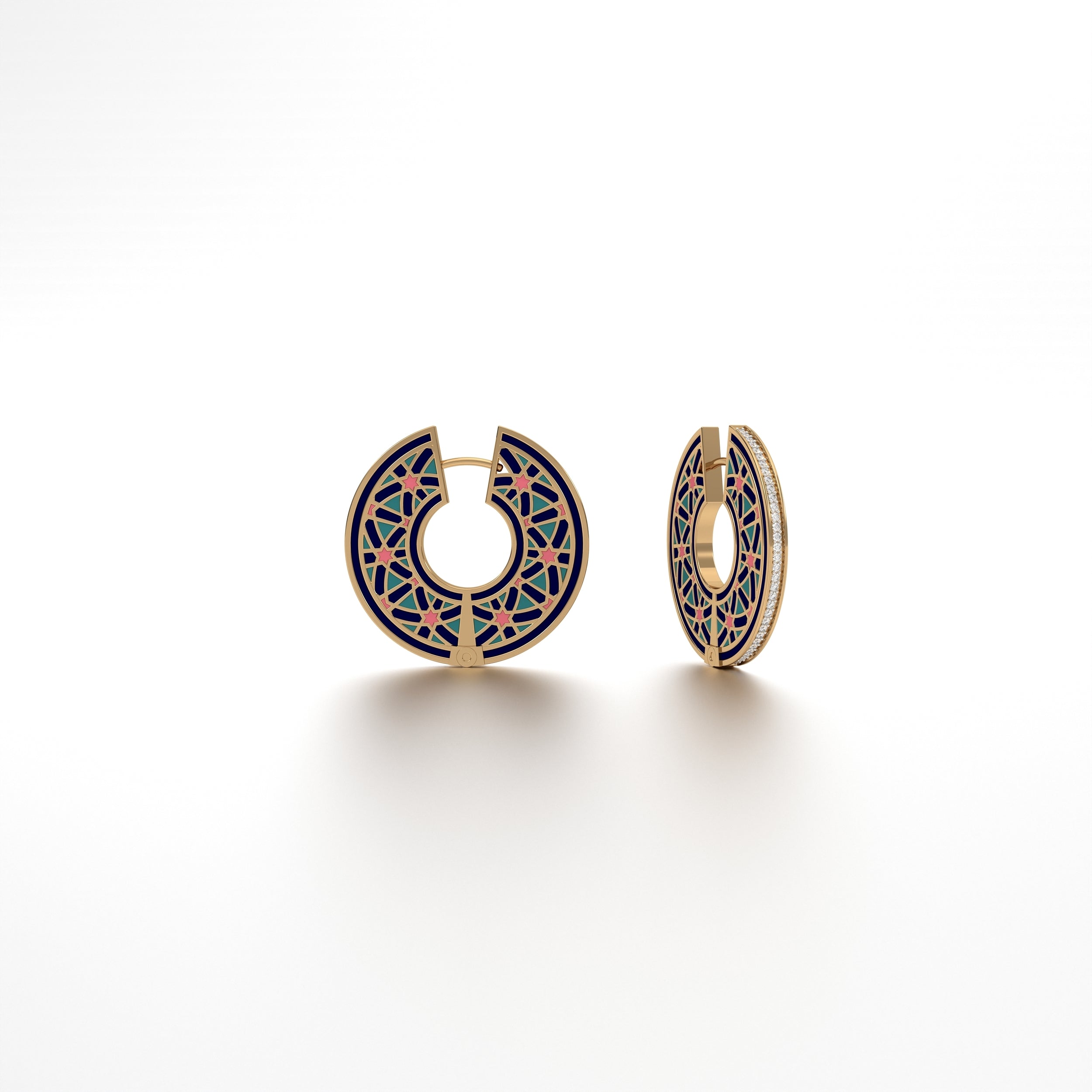 #Pattern & Color_Persian Girih Pastel Turquoise