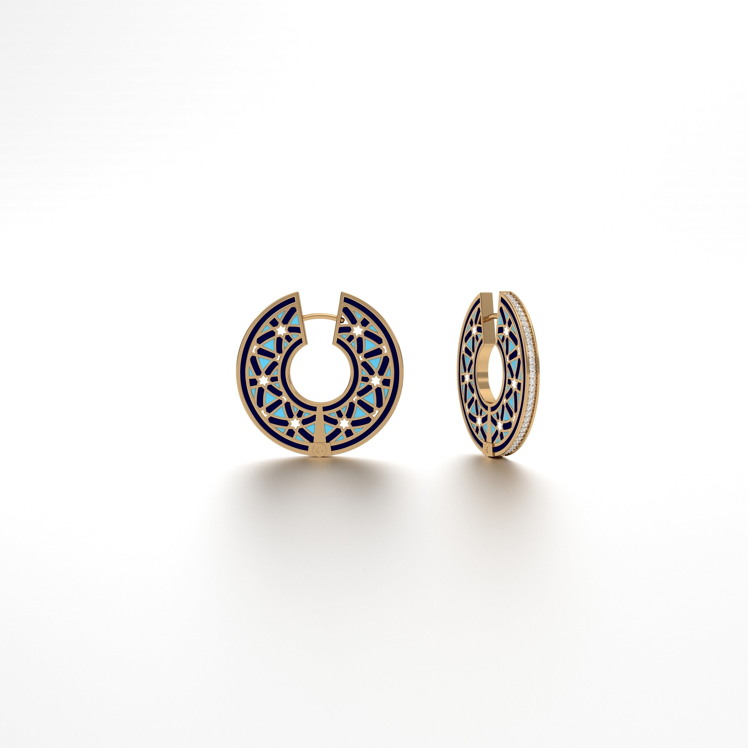 #Pattern & Color_Persian Girih Skyblue