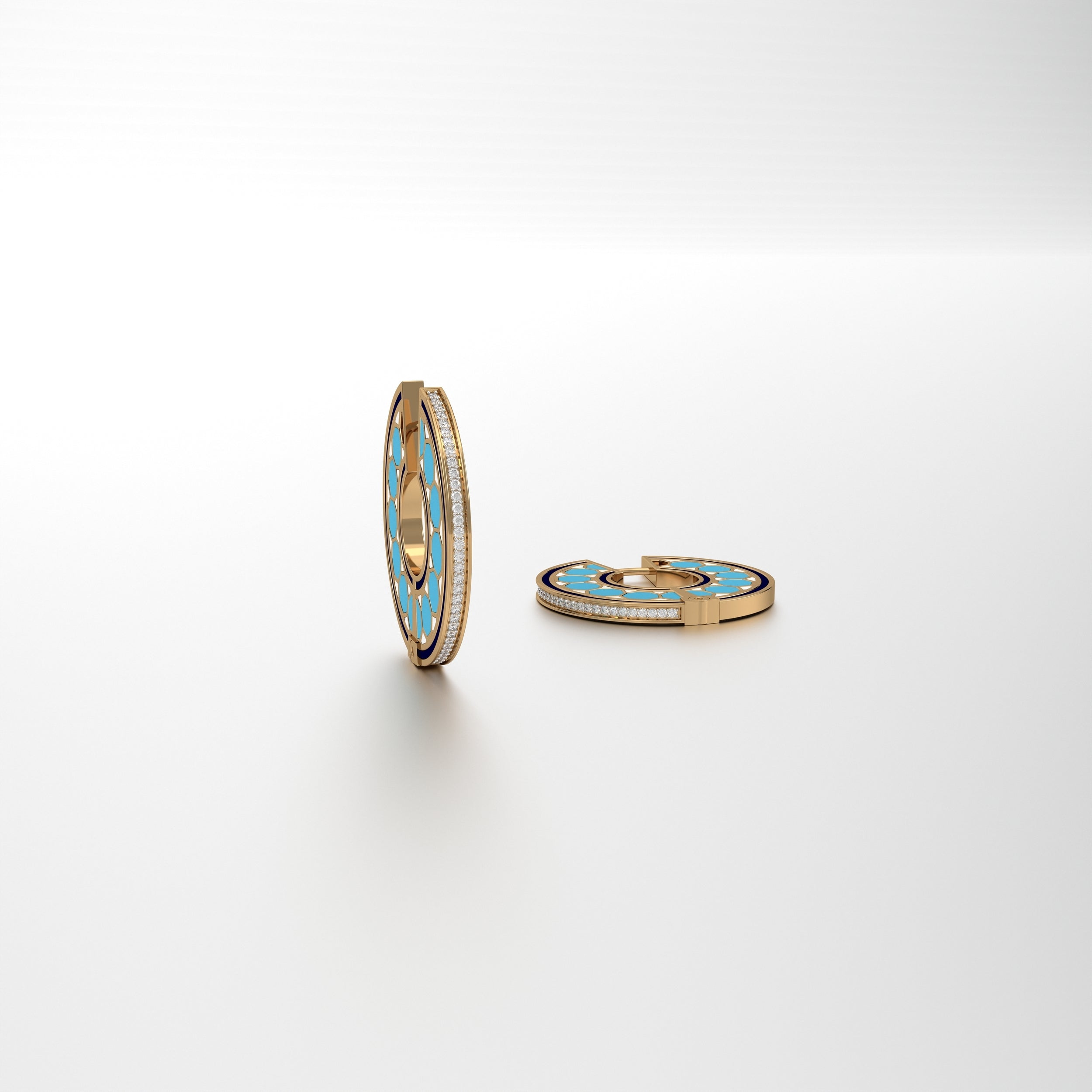 #Pattern & Color_Turkish Tessellation Skyblue