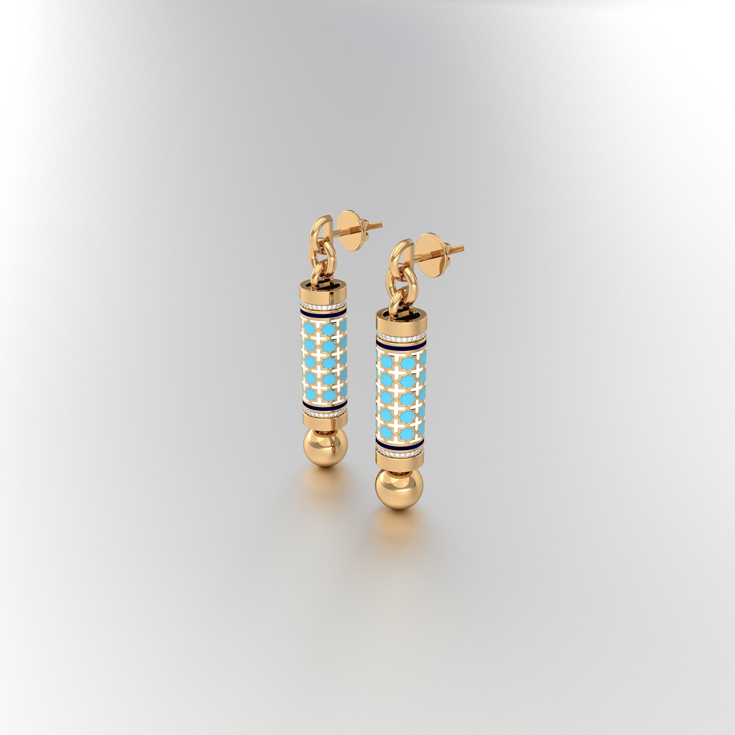 #Pattern & Color_Moroccan Zellij Skyblue