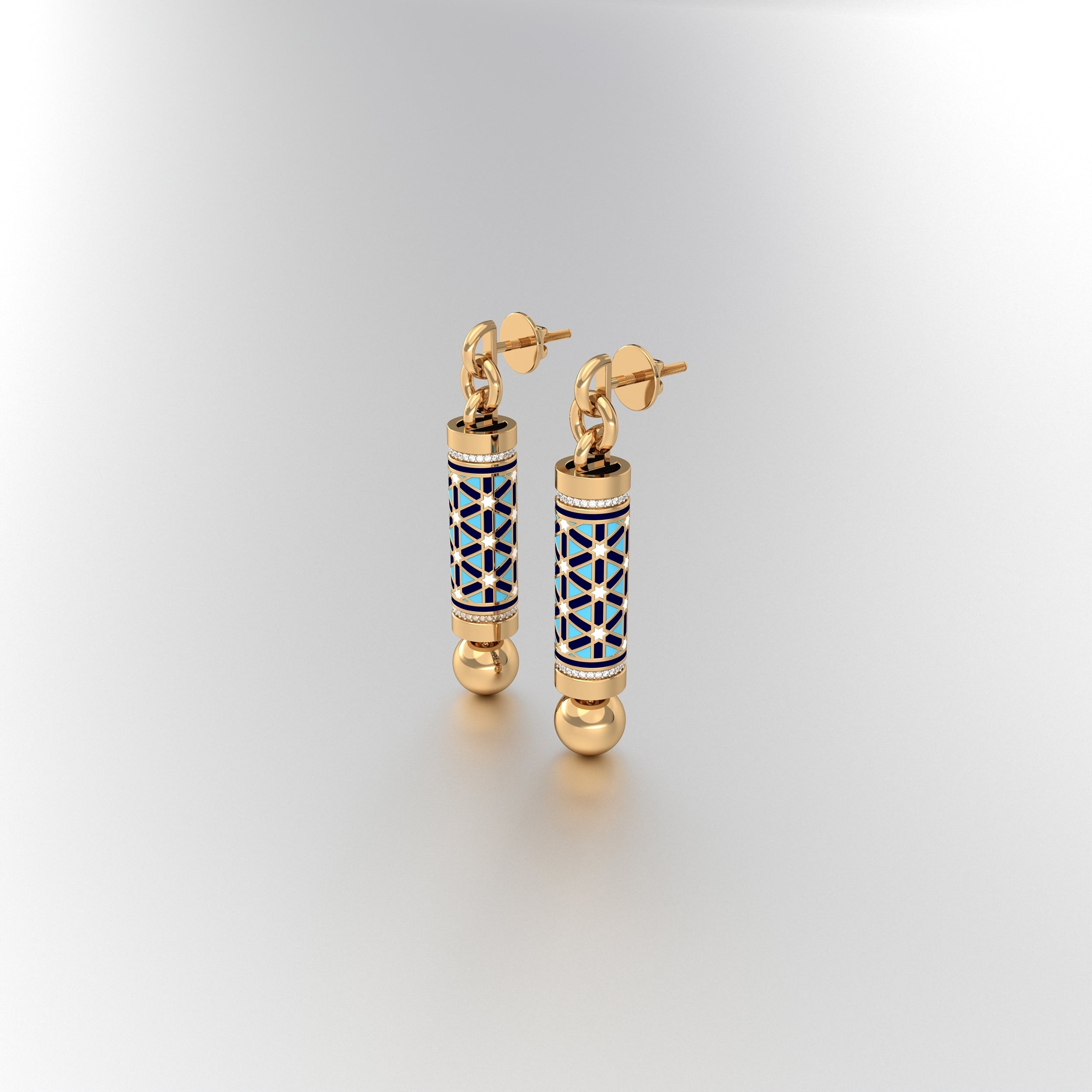 #Pattern & Color_Persian Girih Skyblue