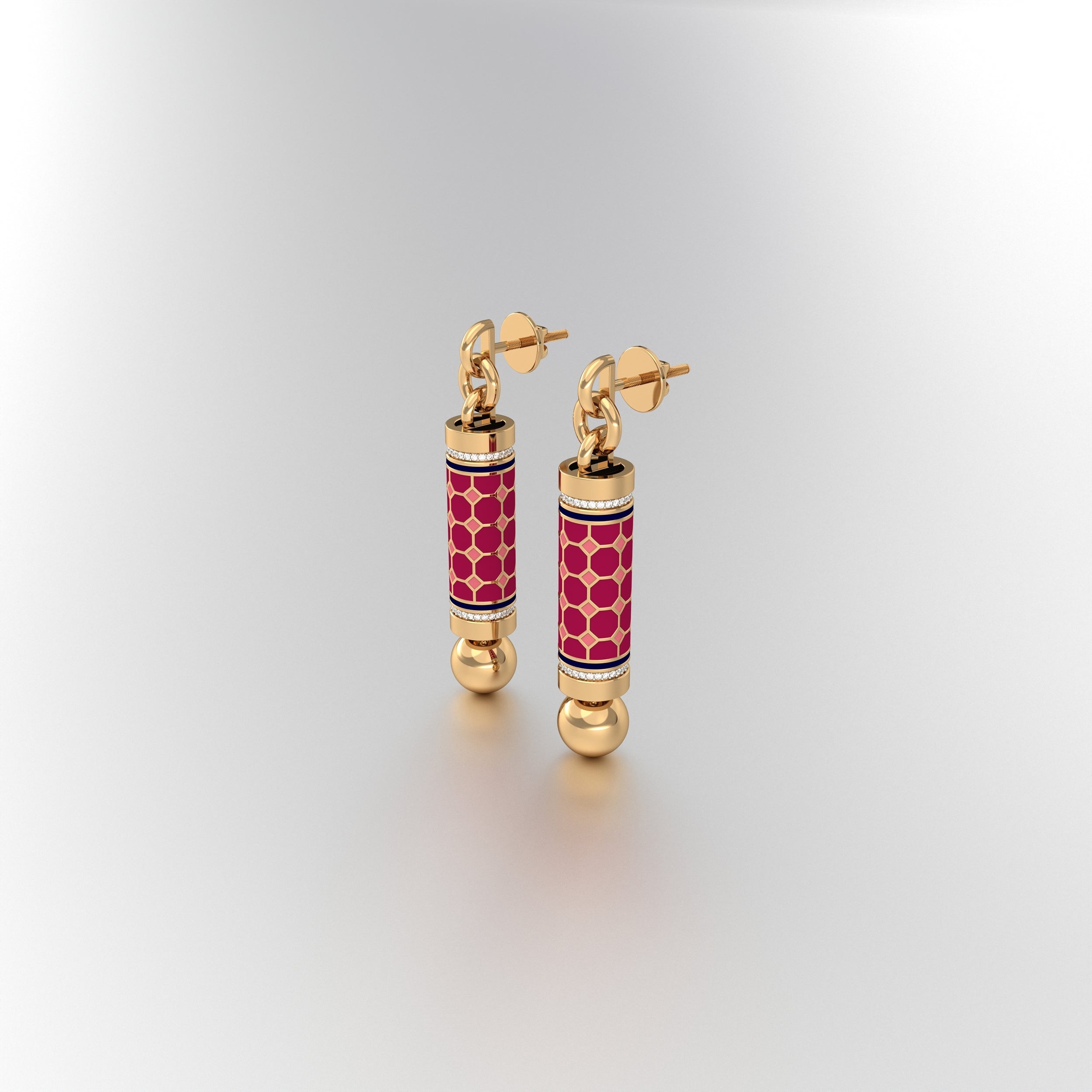 #Pattern & Color_Turkish Tessellation Cardinal Red