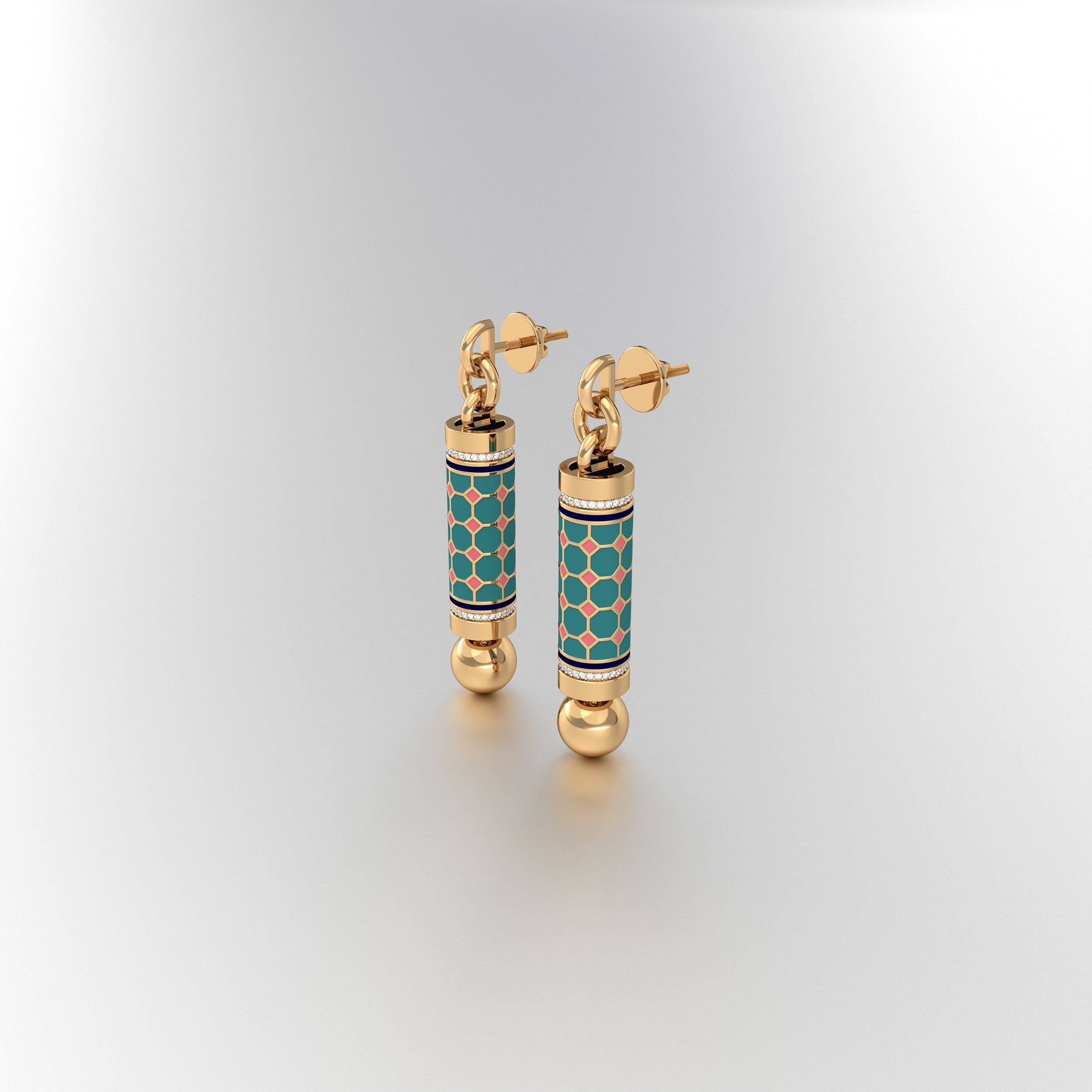 #Pattern & Color_Turkish Tessellation Pastel Turquoise