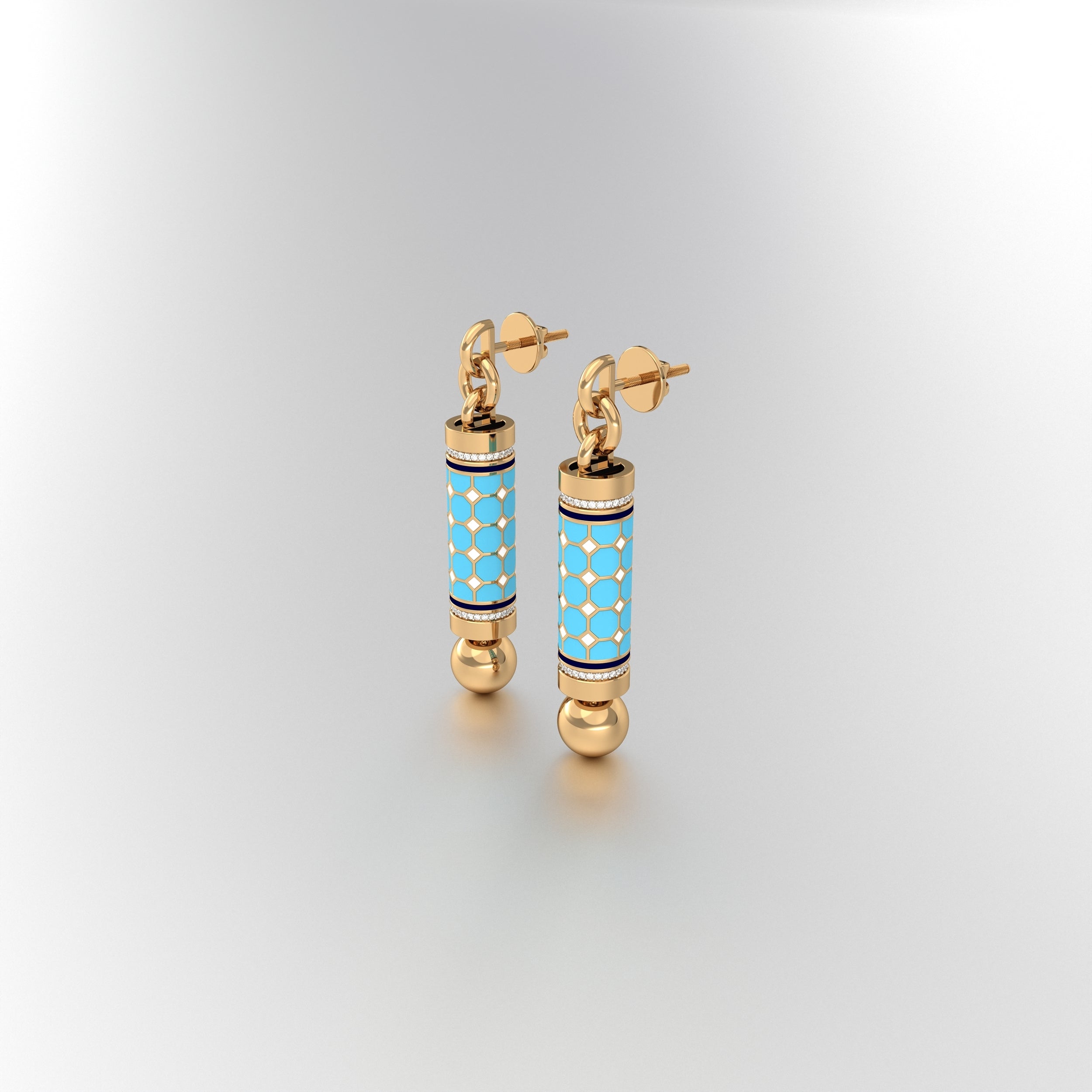 #Pattern & Color_Turkish Tessellation Skyblue