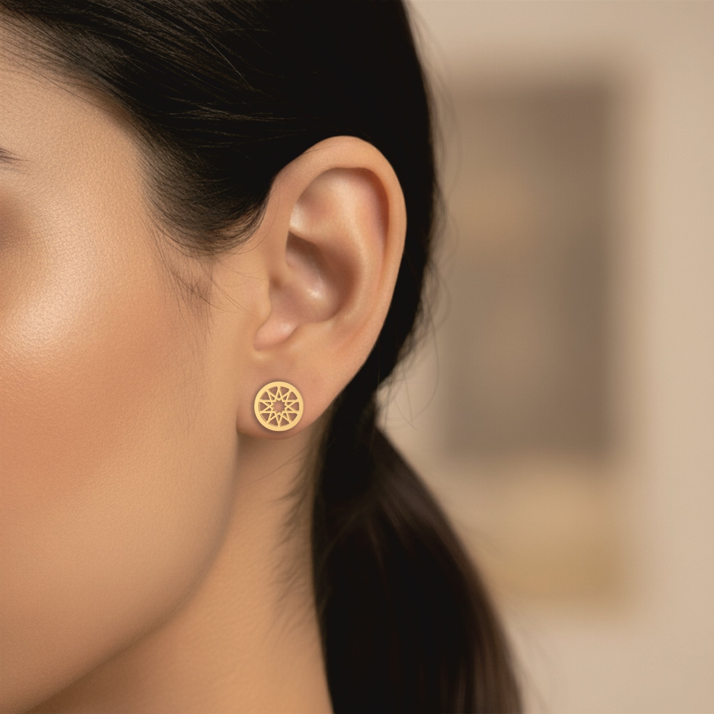 #Pattern & Color_Arabesque Rosette Gold