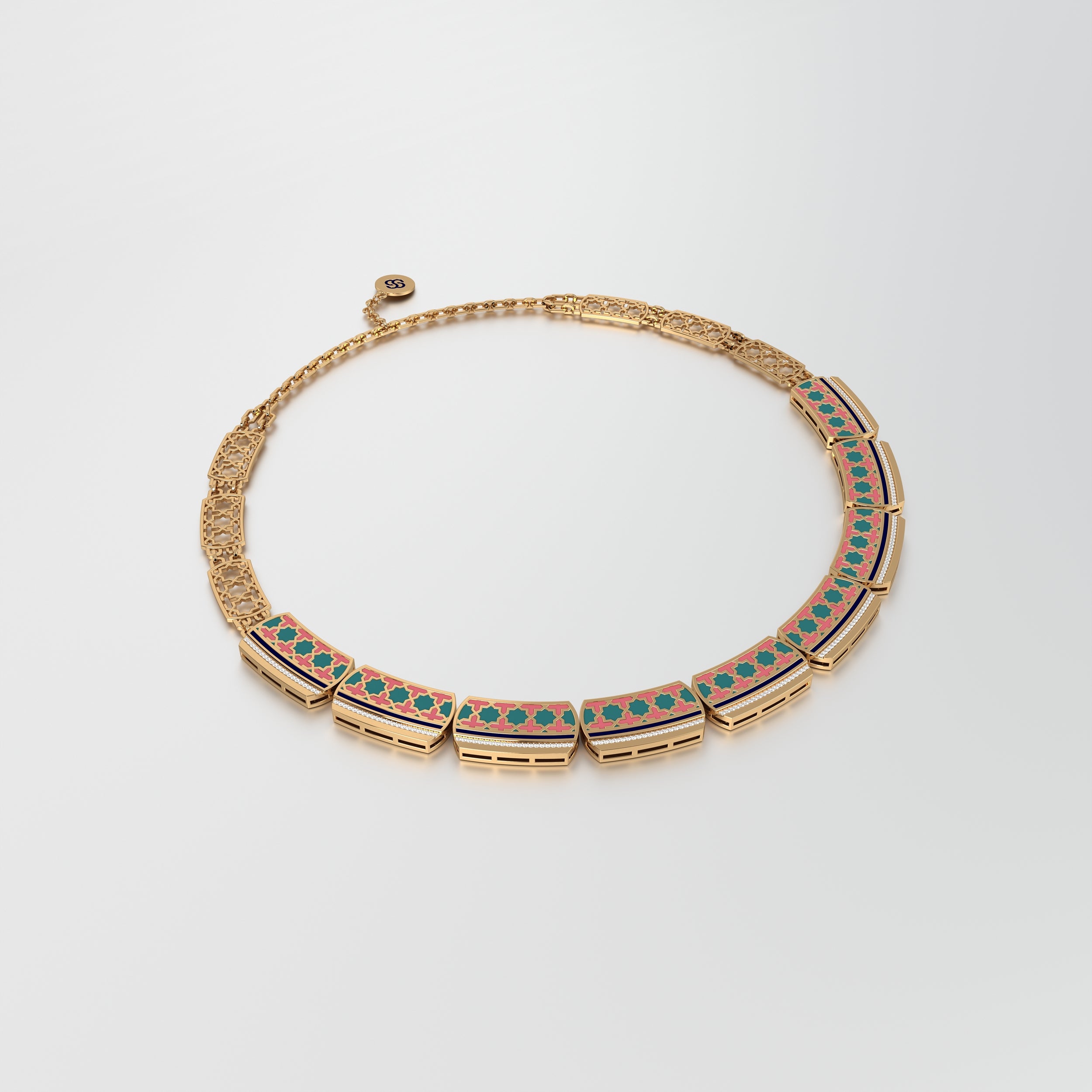 #Pattern & Color_Moroccan Zellij Pastel Turquoise