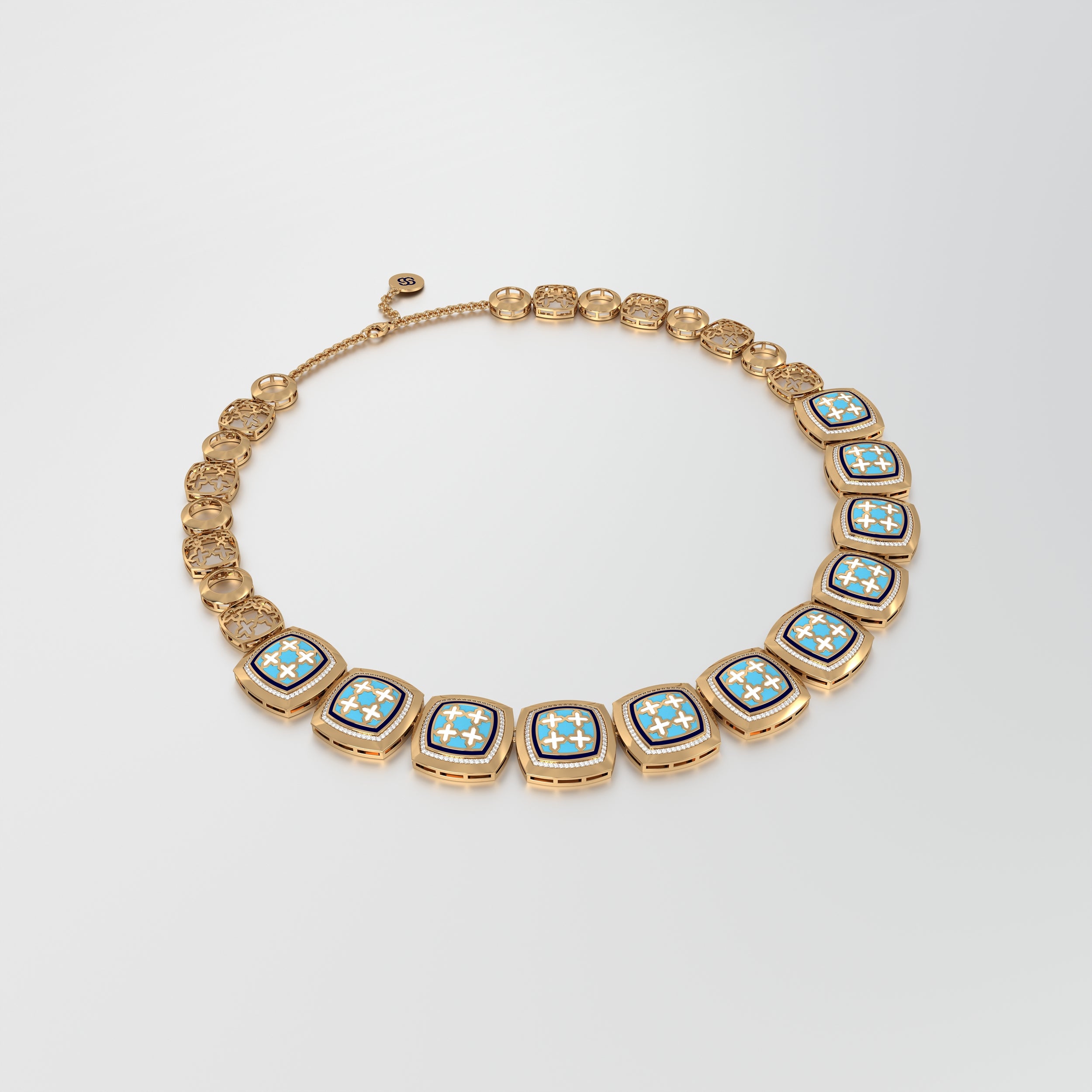 #Pattern & Color_Moroccan Zellij Skyblue