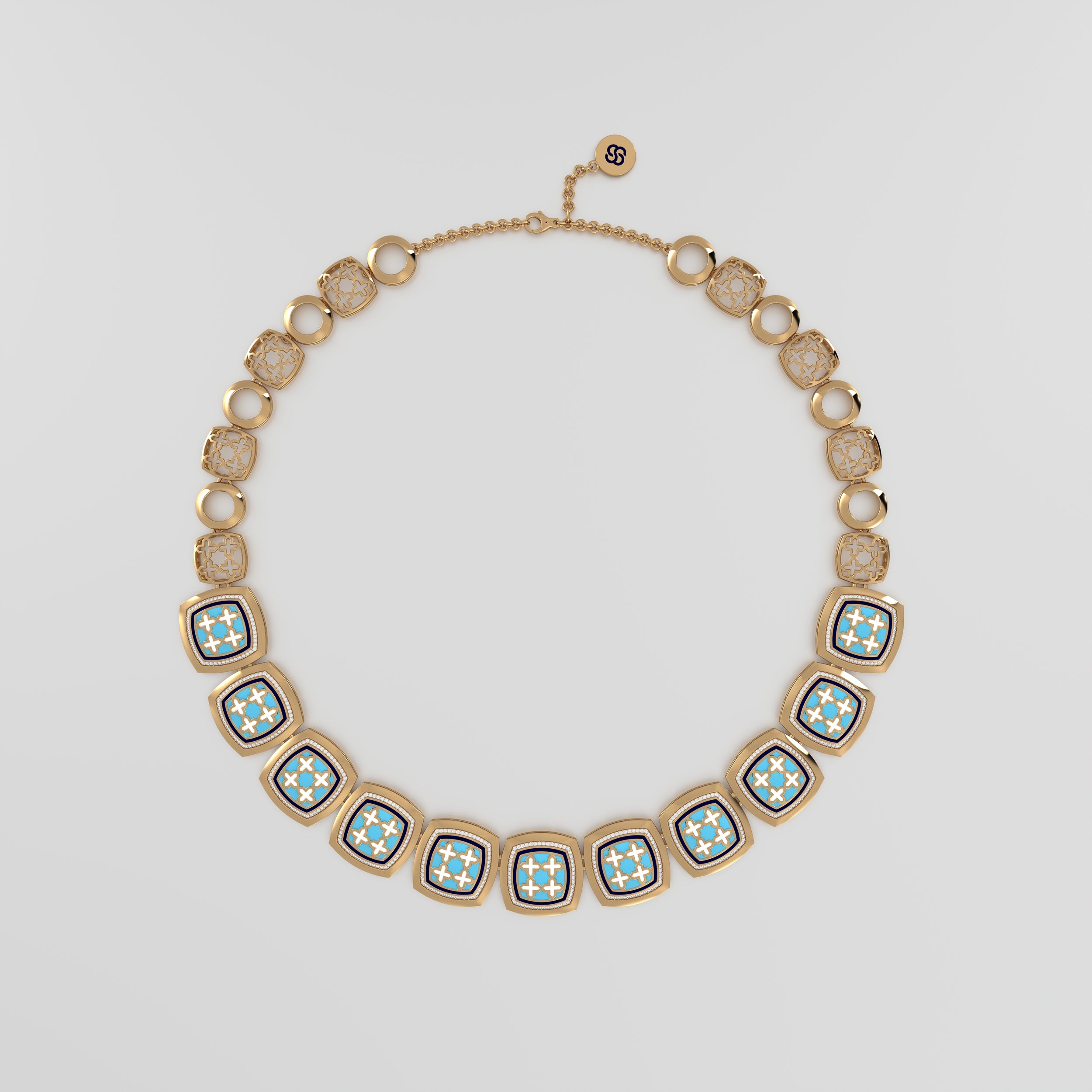 #Pattern & Color_Moroccan Zellij Skyblue
