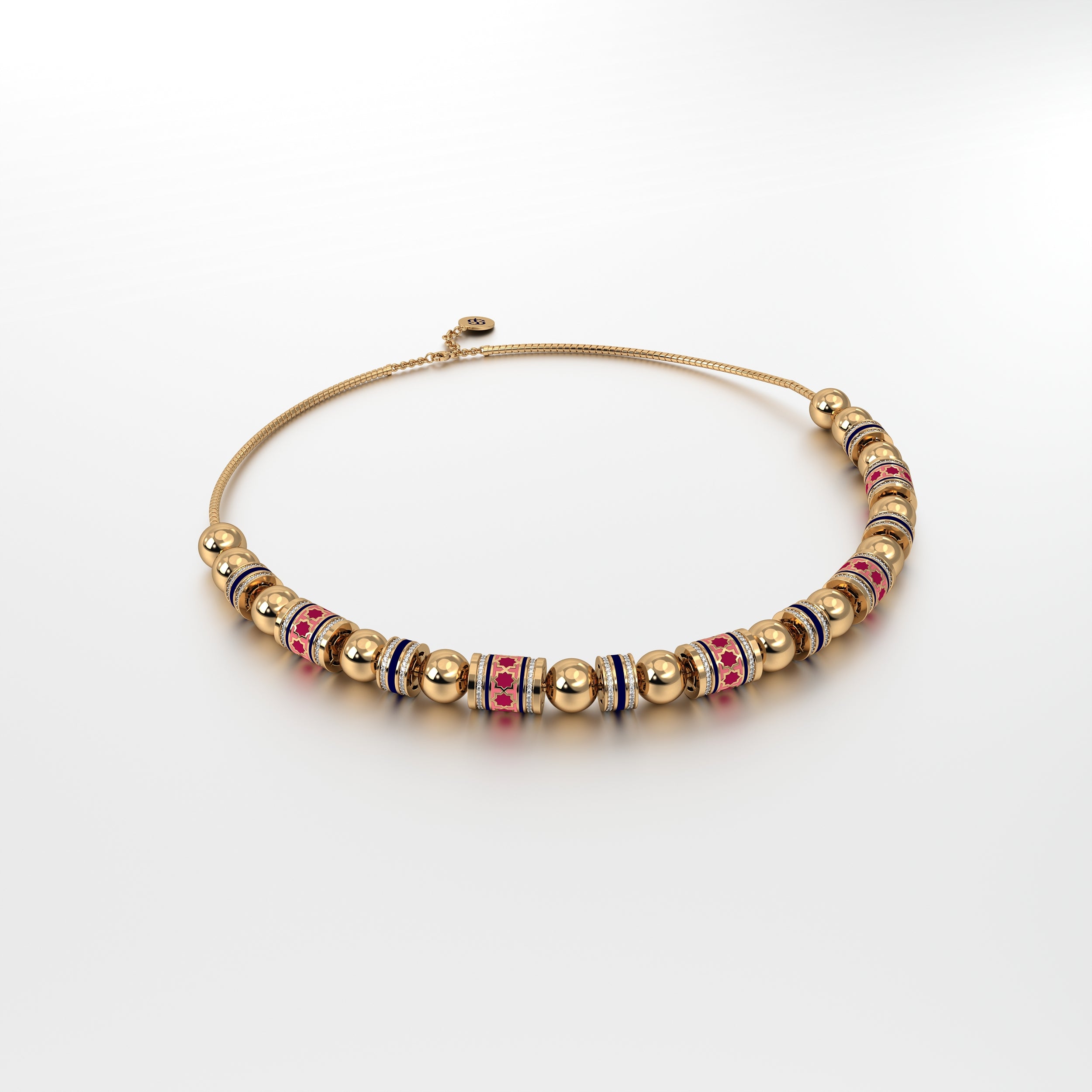#Pattern & Color_Moroccan Zellij Cardinal Red