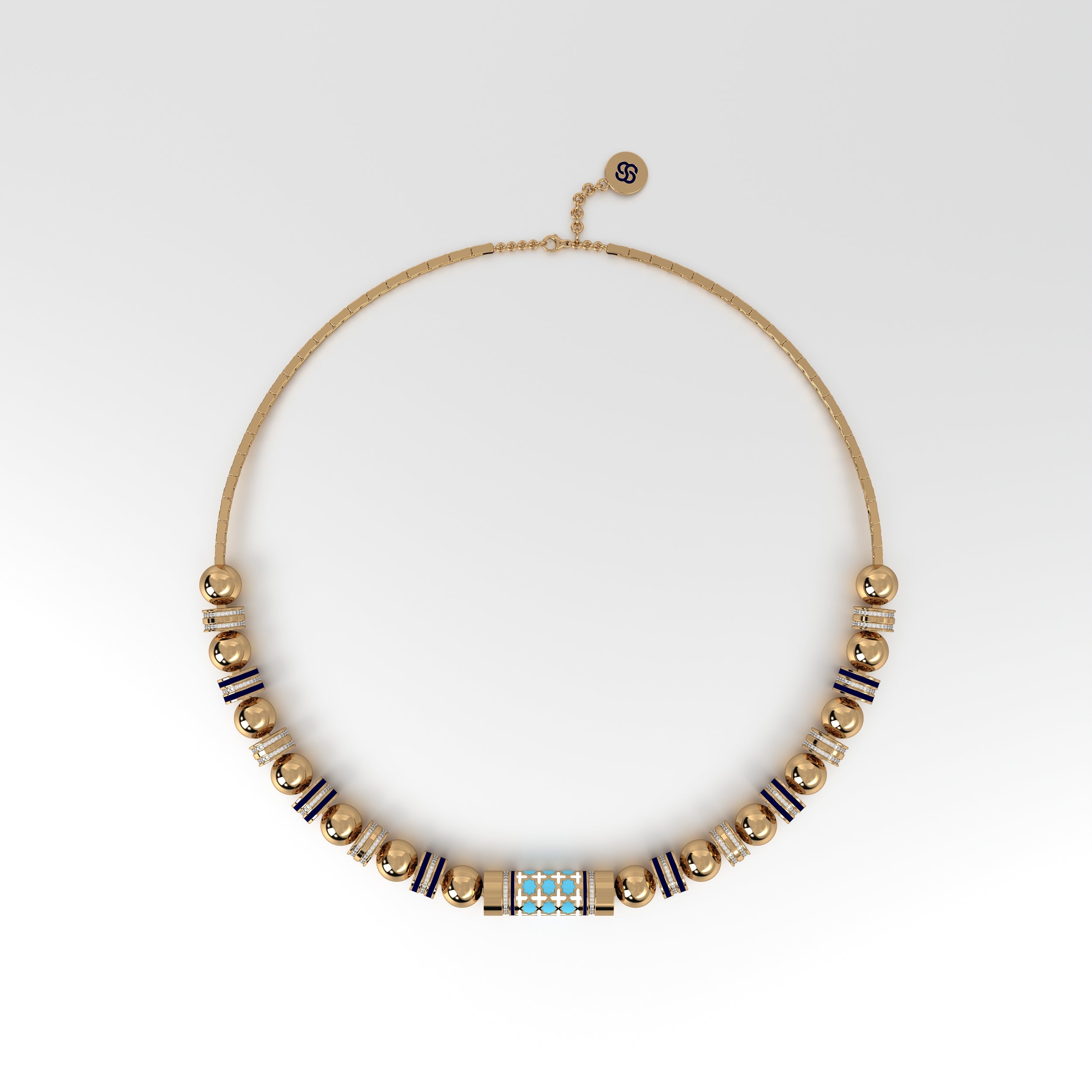 #Pattern & Color_Moroccan Zellij Skyblue