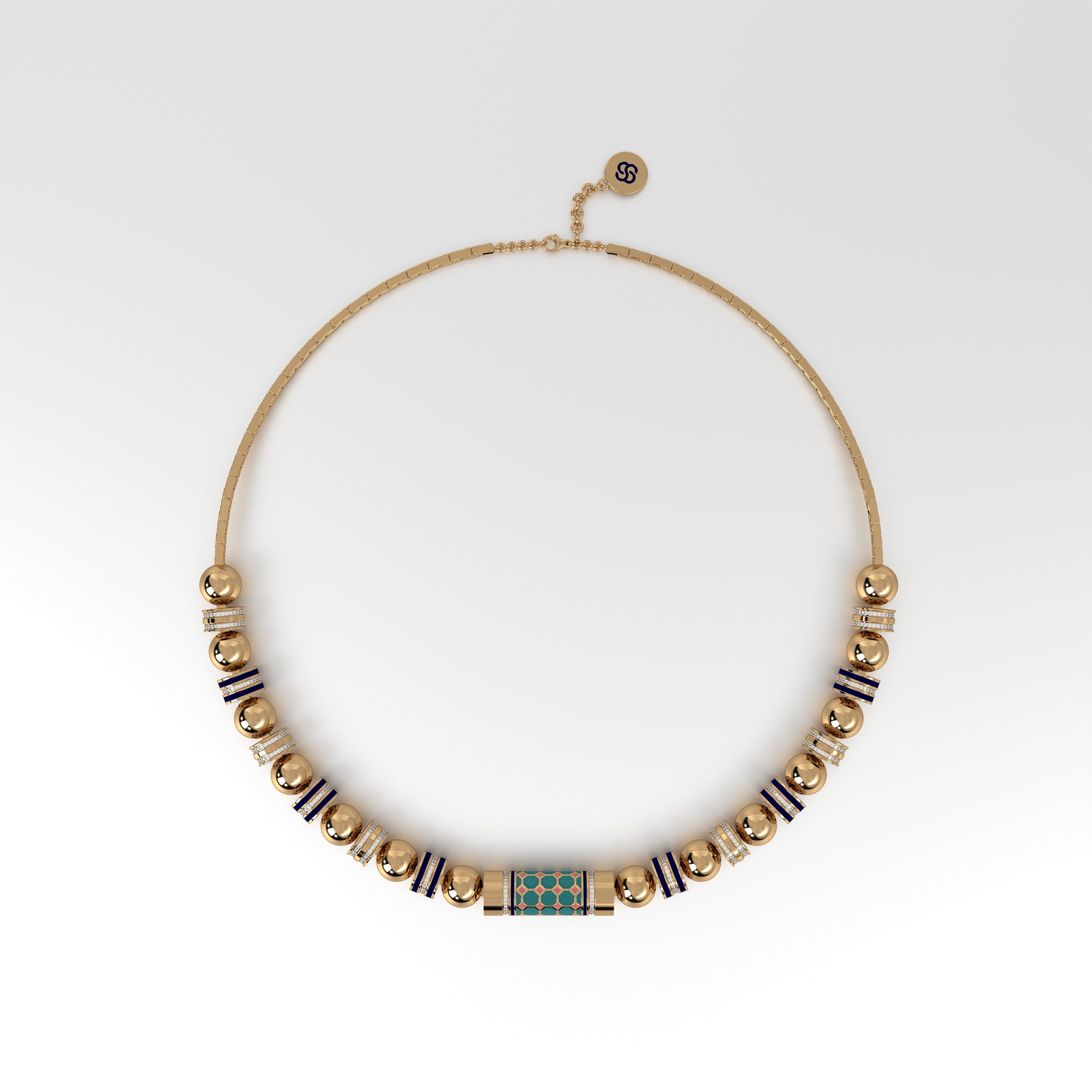 #Pattern & Color_Turkish Tessellation Pastel Turquoise