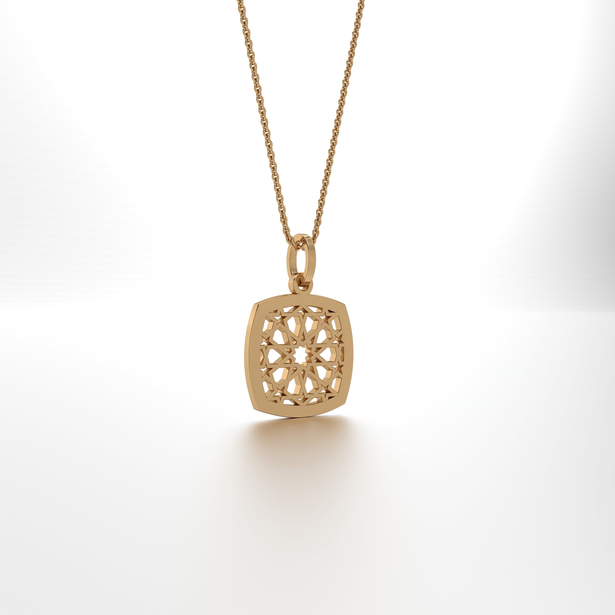 #Pattern & Color_Arabesque Rosette Gold