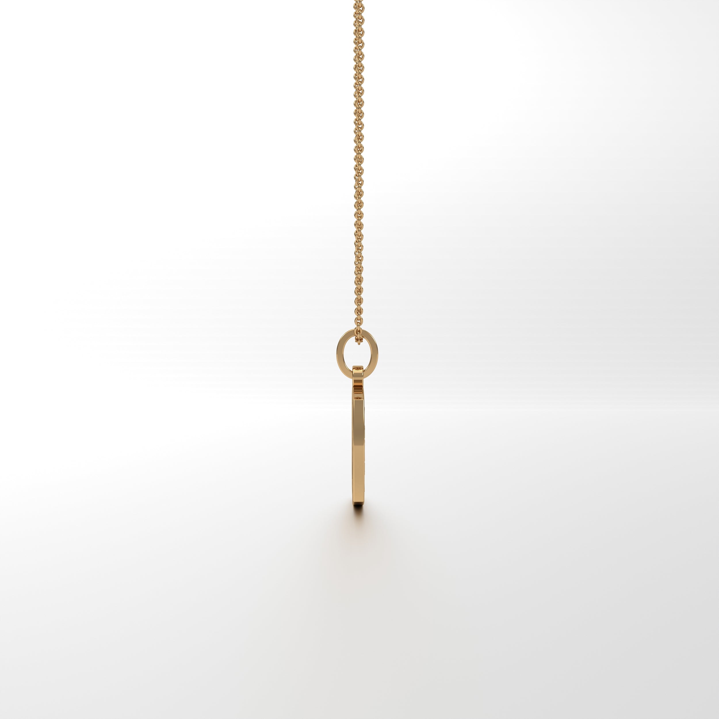 Abeer Cushion Filigree Coin Pendant