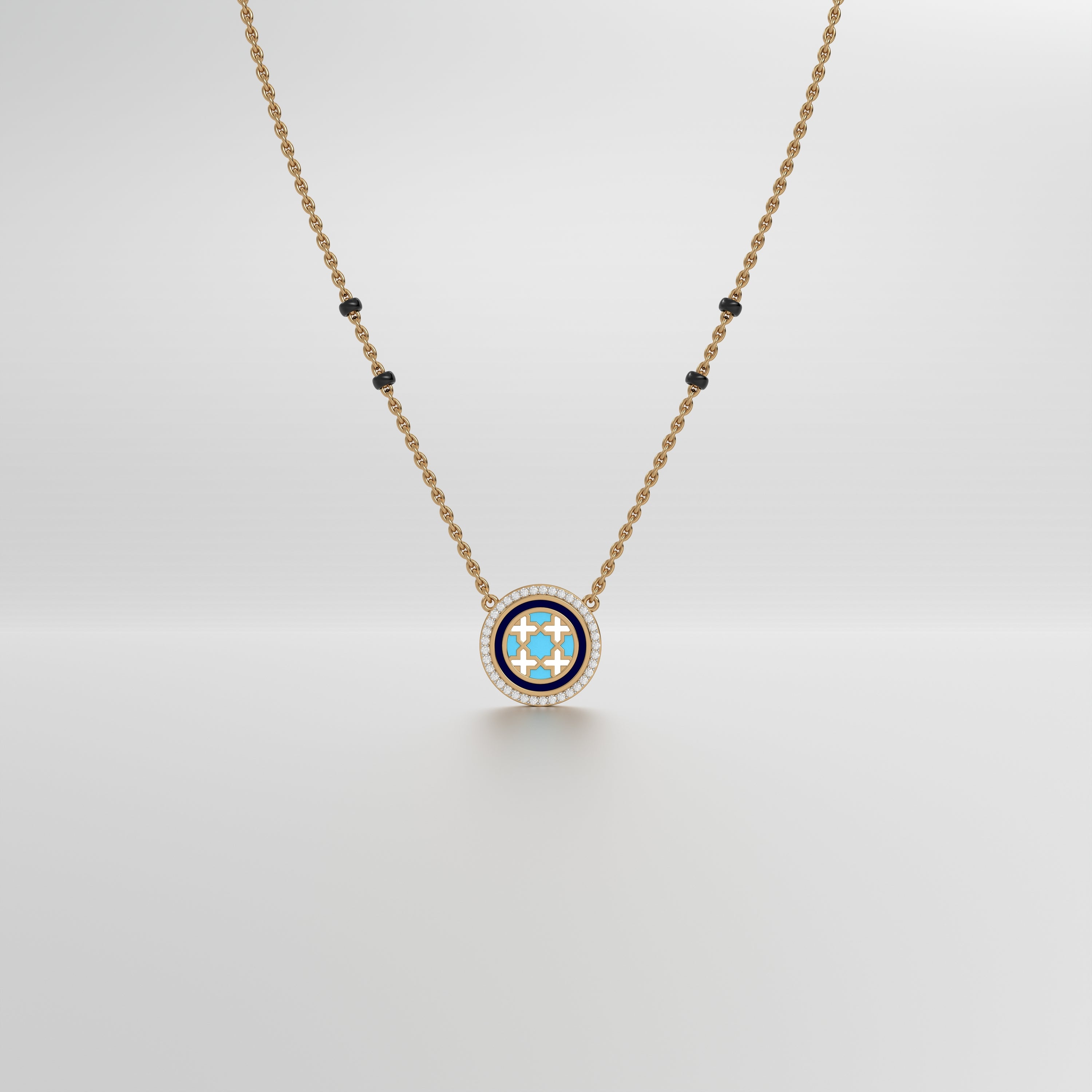 #Pattern & Color_Moroccan Zellij Skyblue