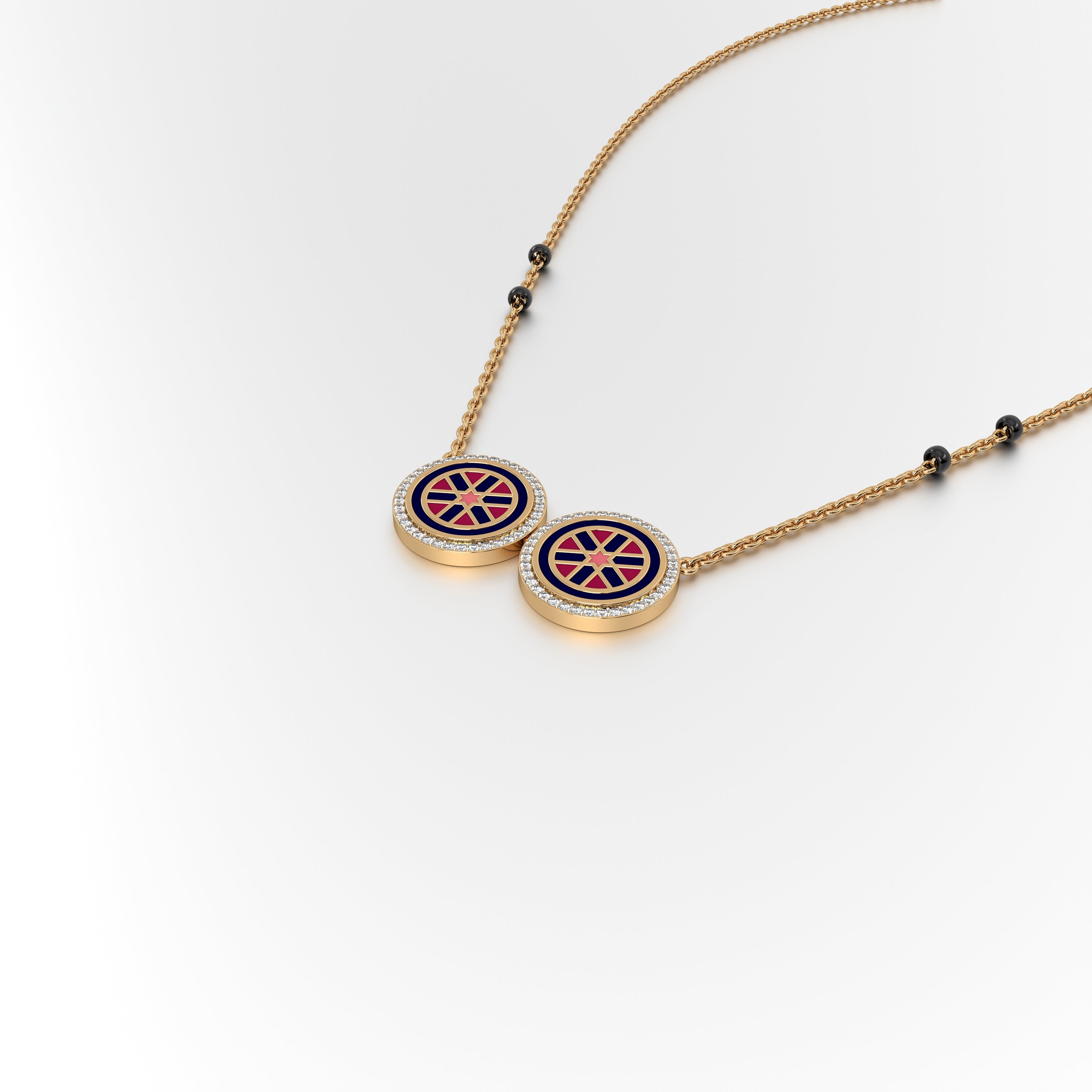 #Pattern & Color_Persian Girih Cardinal Red