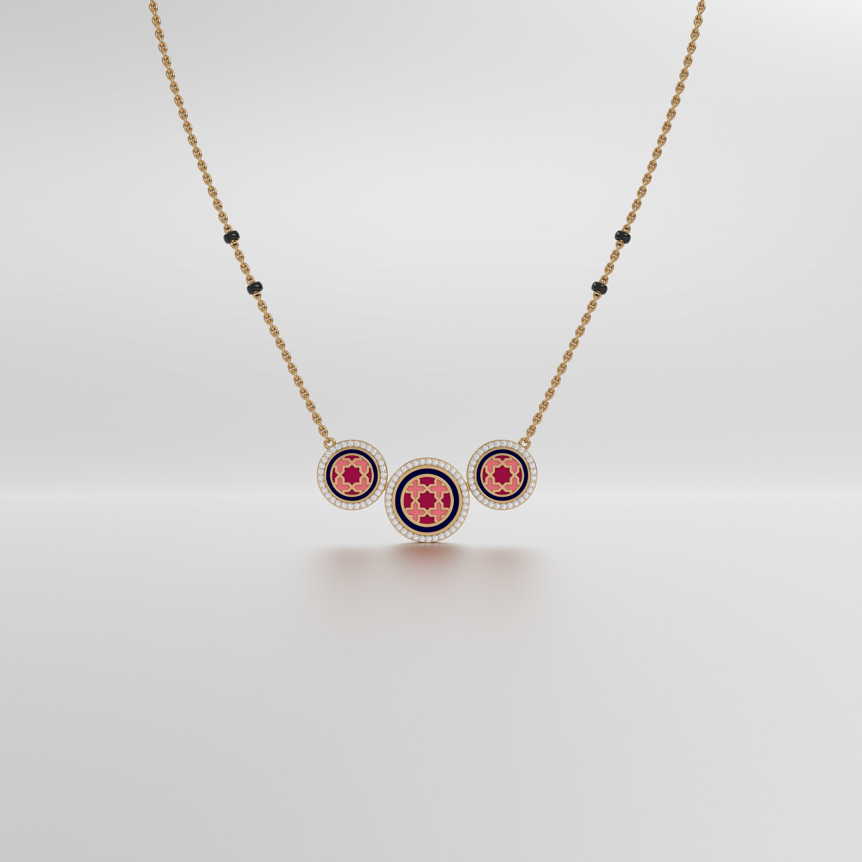 #Pattern & Color_Moroccan Zellij Cardinal Red