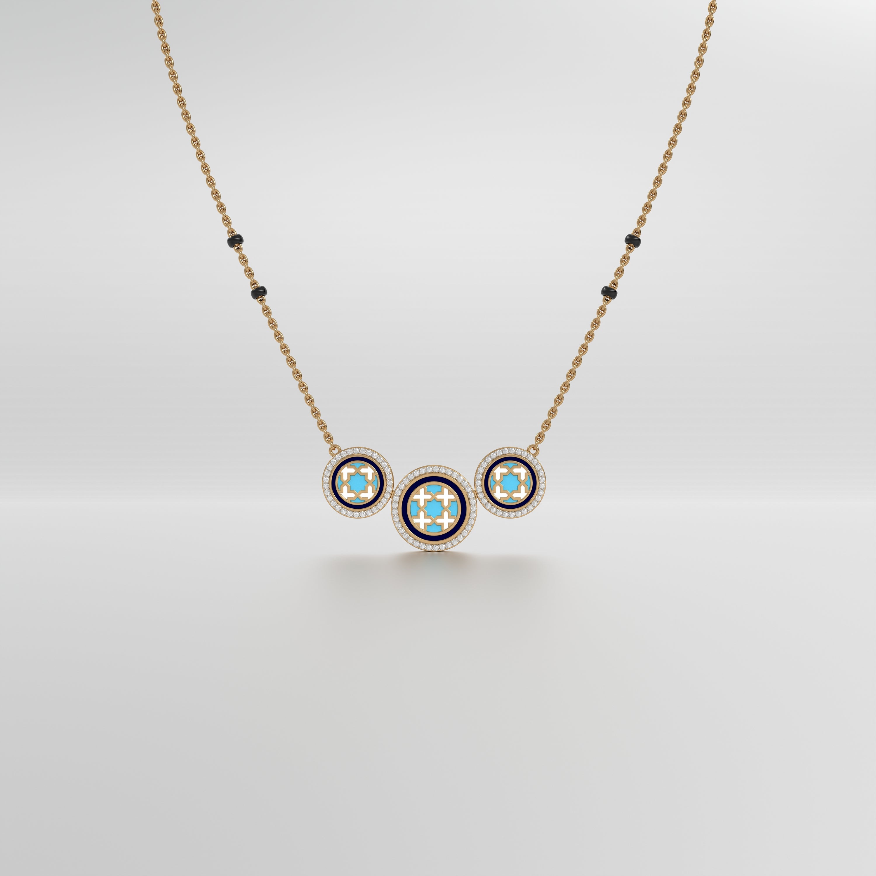 #Pattern & Color_Moroccan Zellij Skyblue