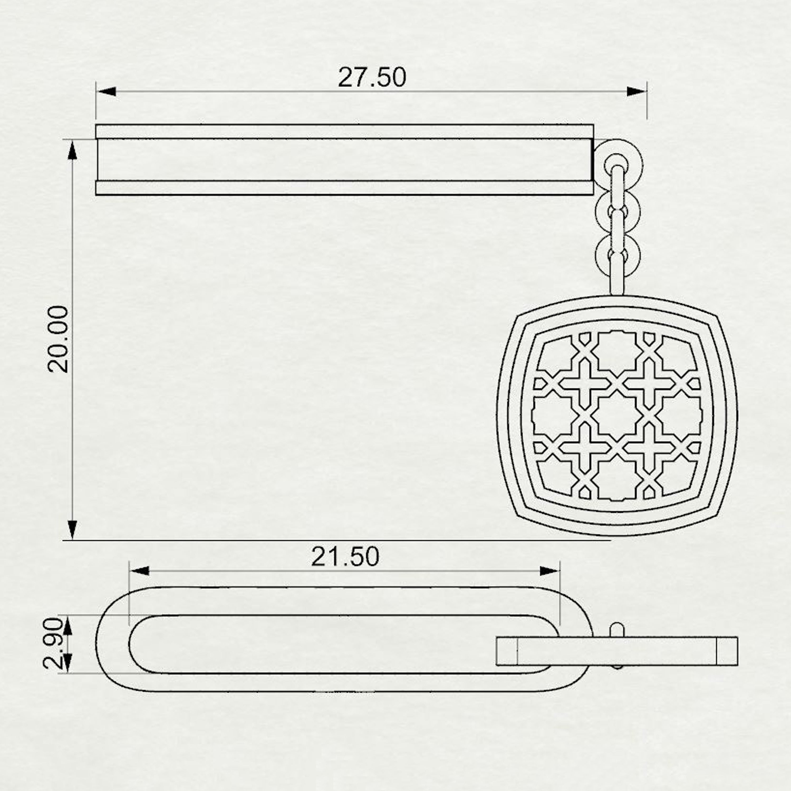 Aafreen Band With Cushion Charm