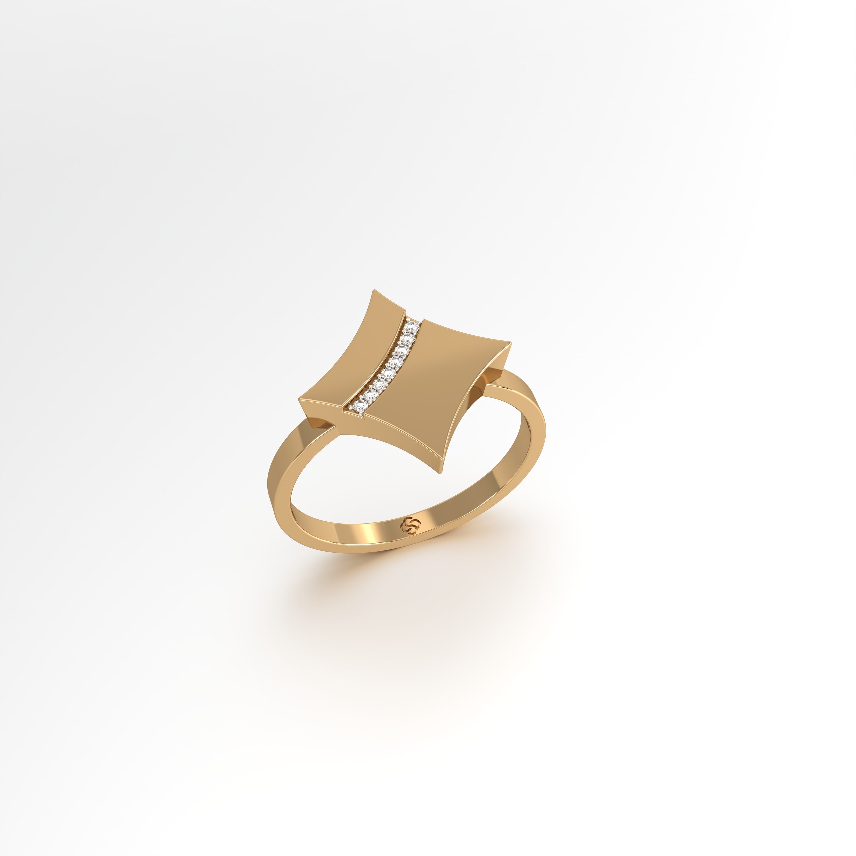 Aurm Kite - 'Set the bar' - Ring Medium