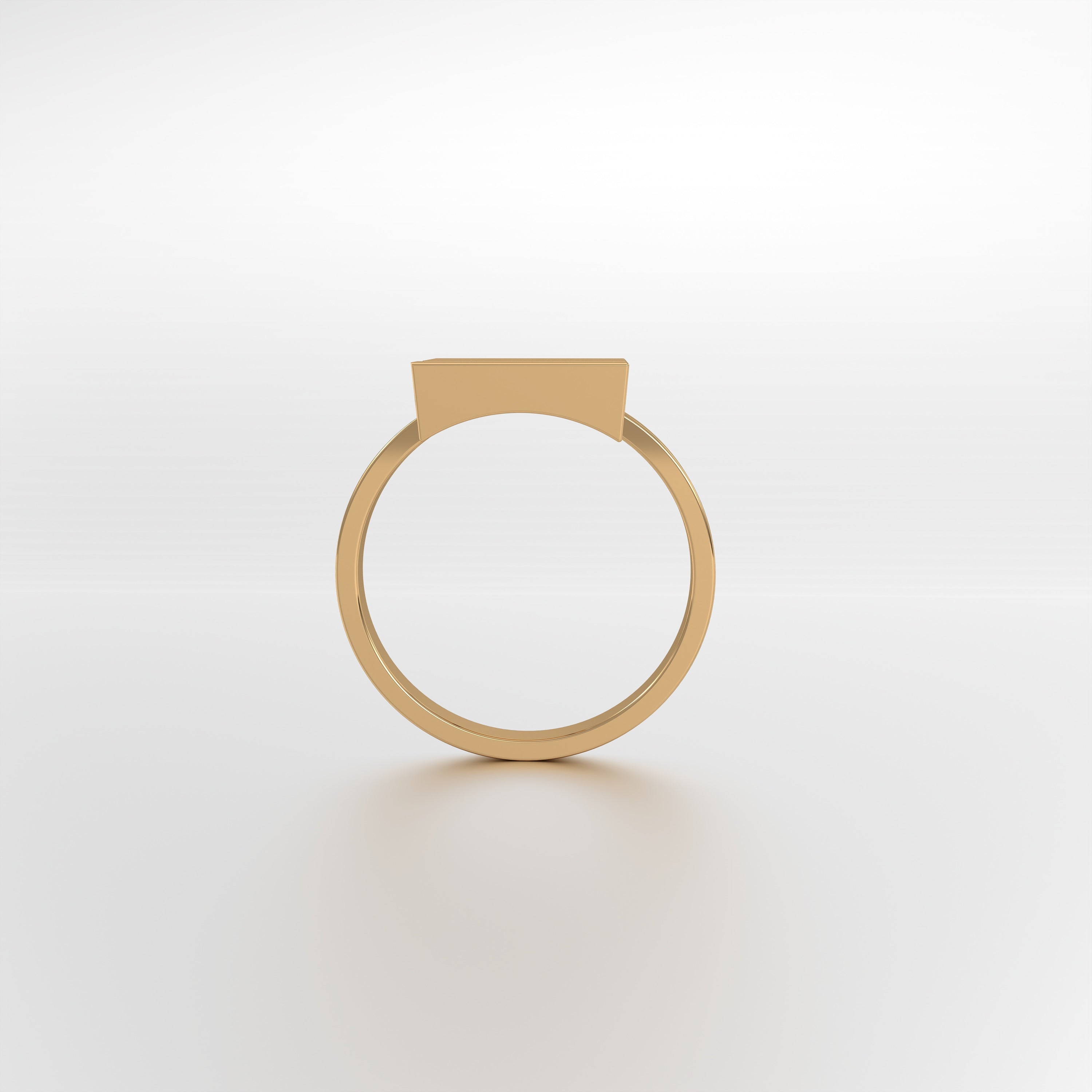 Aurm Square - 'Set the bar' - Ring Medium