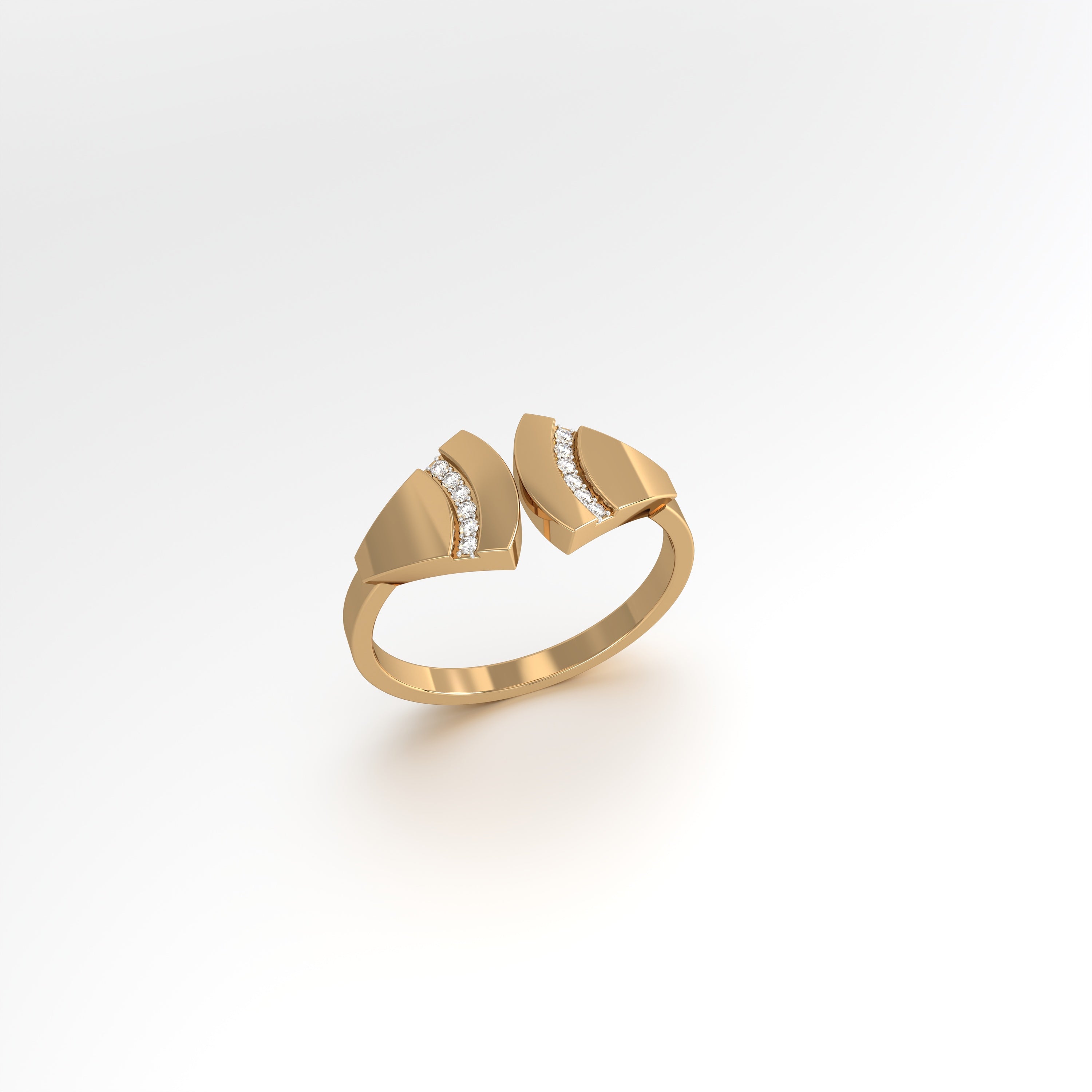 Aurm Trapez - 'Set the bar' - Ring Medium