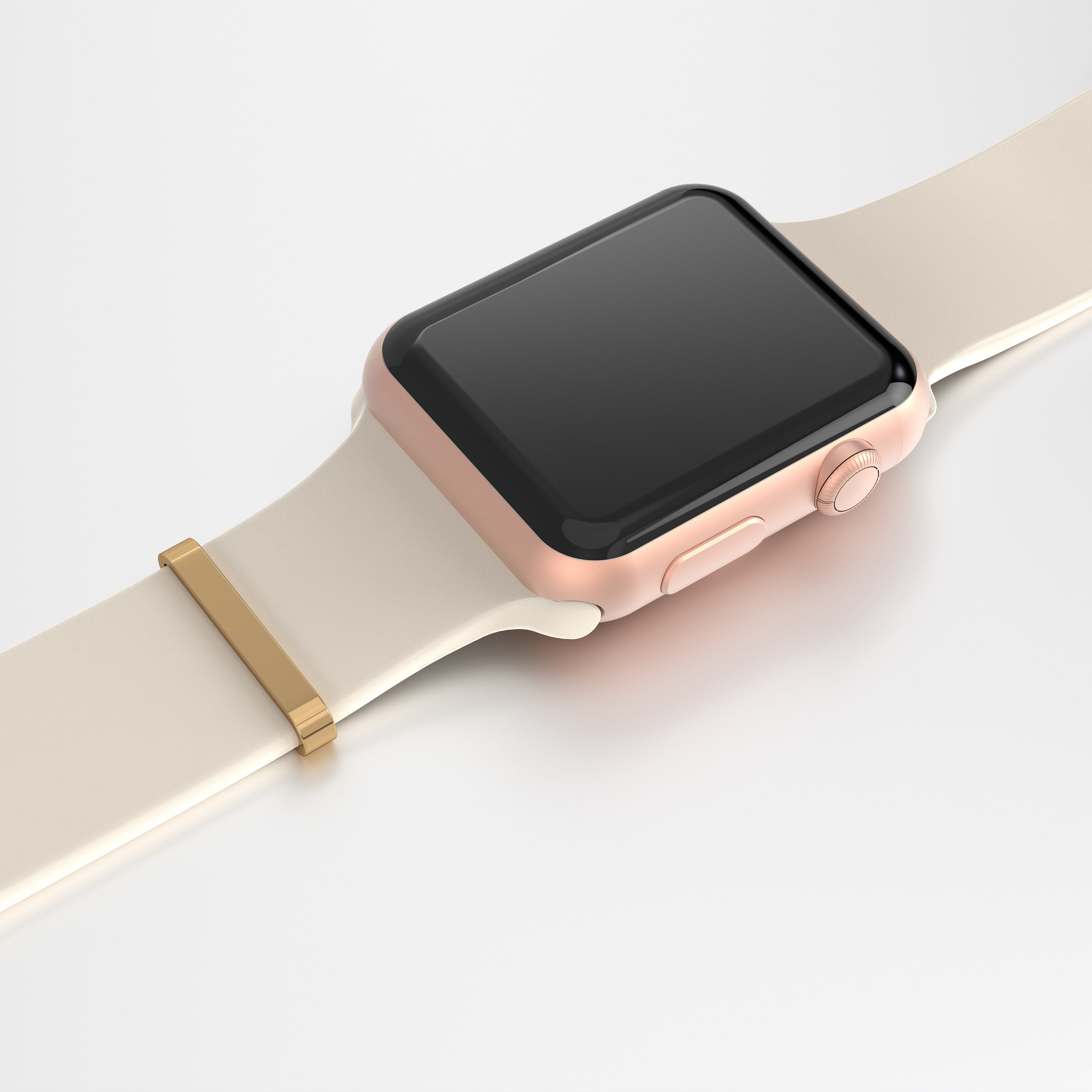 Aurm Plain gold watch band - Medium